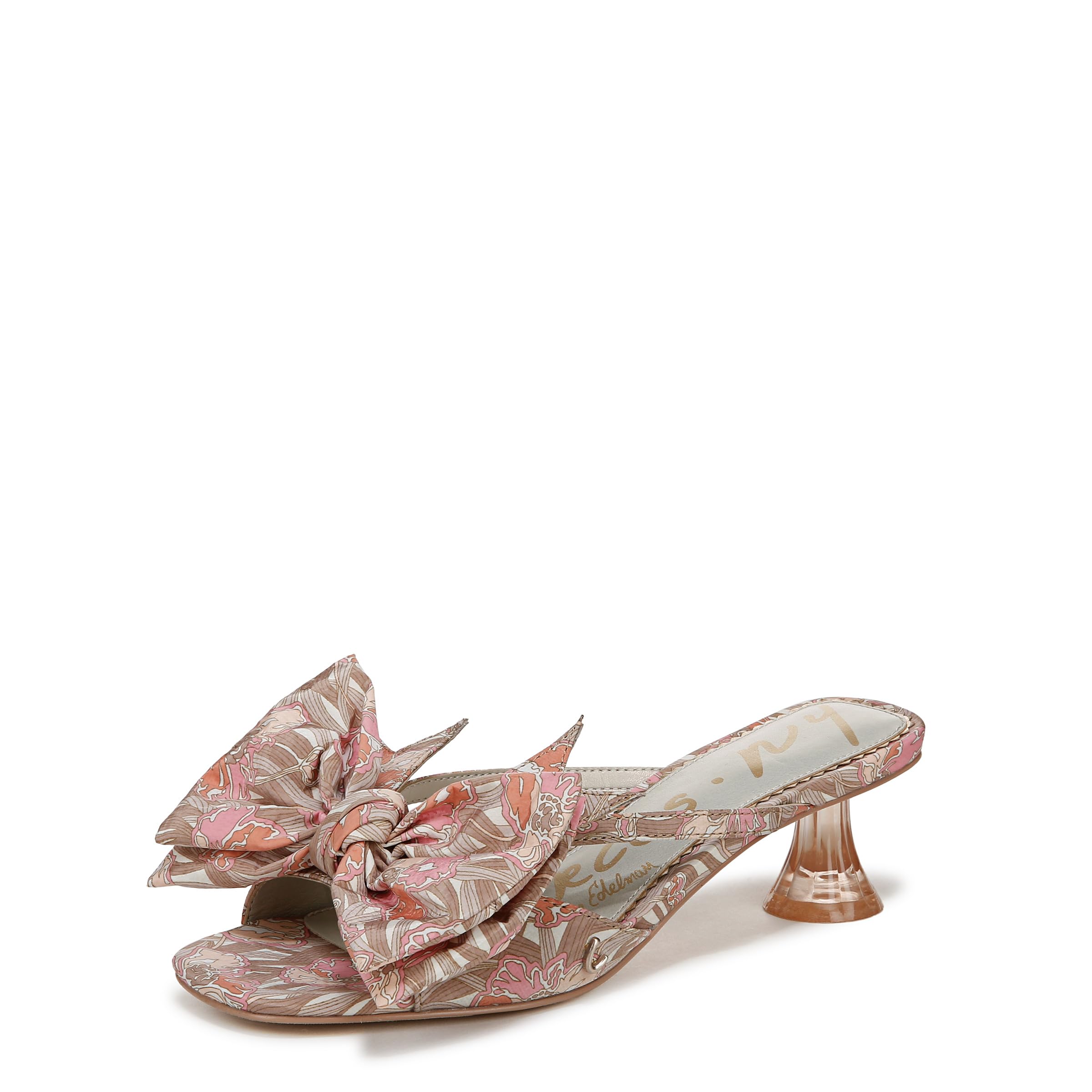 Women's Floral Heeled Sandal