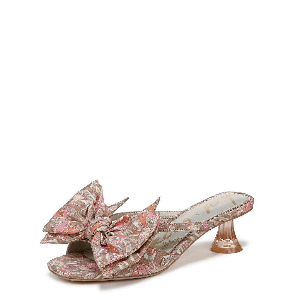 Women's Floral Heeled Sandal