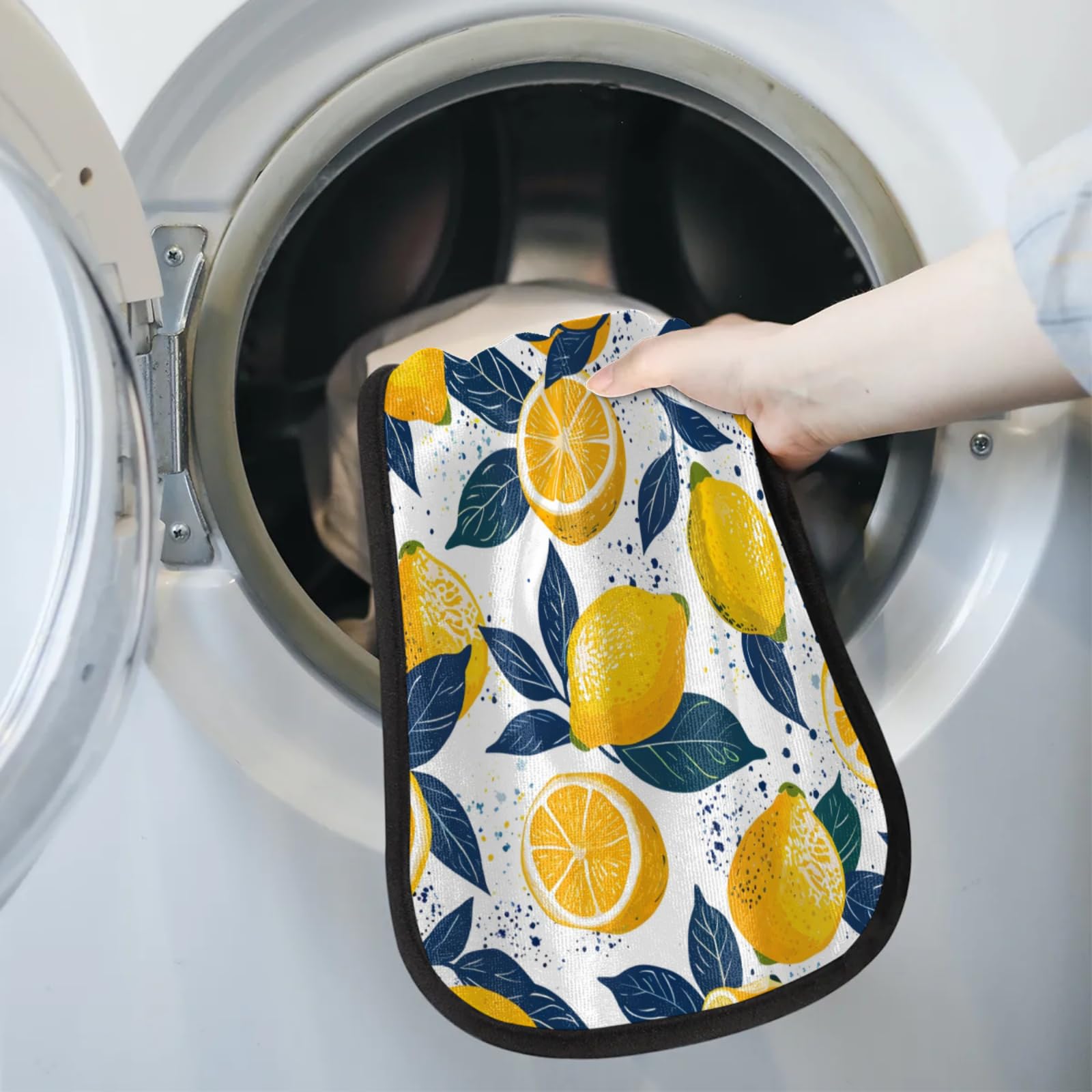 Hand Towels for Bathroom Quick Absorbent Hand Towel with Hanging Loop Washcloths for Kitchen Laundry Decor