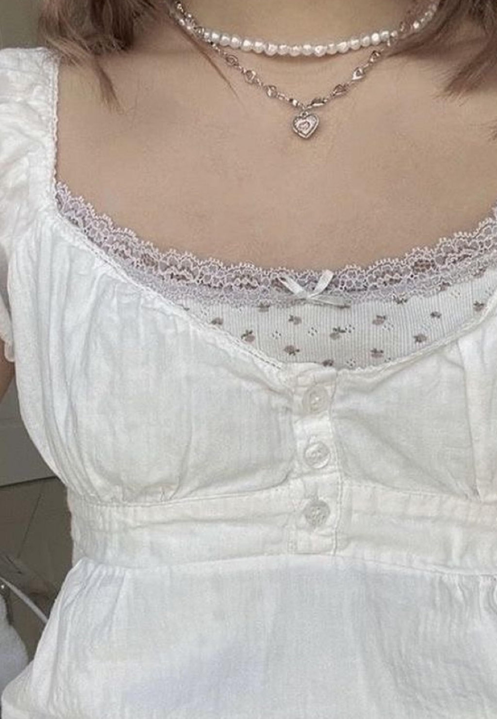 Y2K Short Sleeve Babydoll Tops for Women Cute Aesthetic U Neck Teen Girls Tshirt Ruffle Hem Patchwork Peplum Shirts