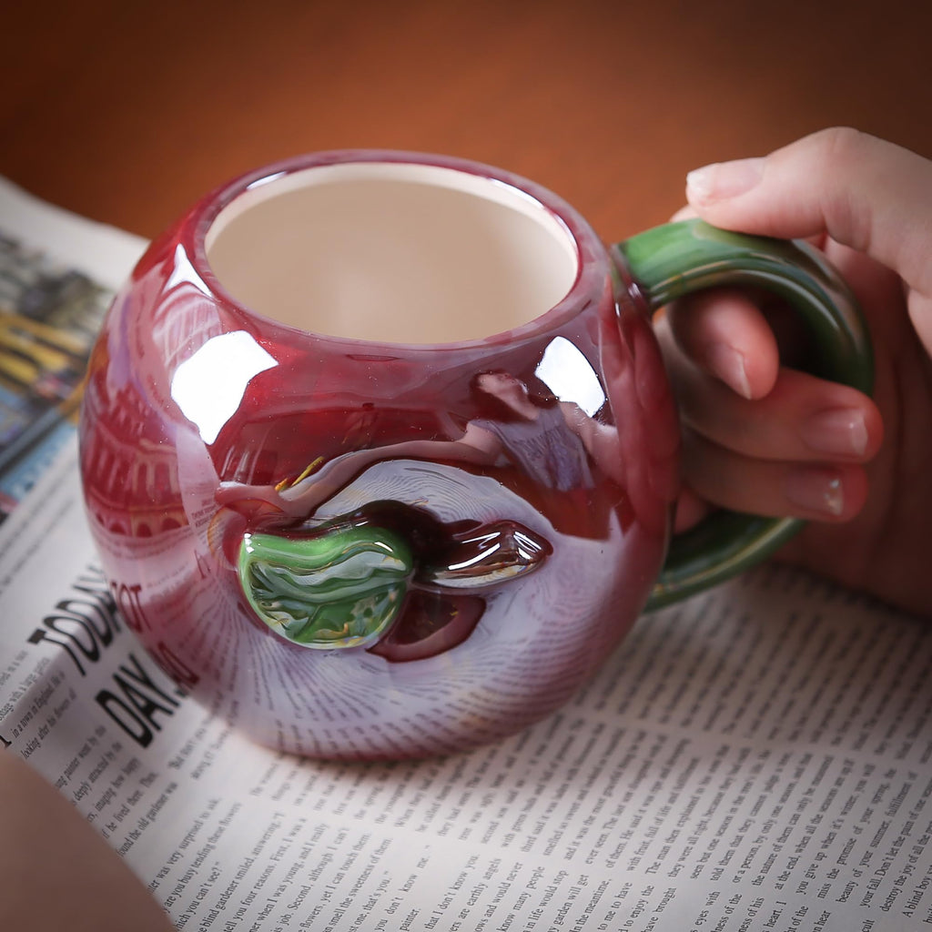 Ceramic Creative Porcelain Fruit Cup with Handle