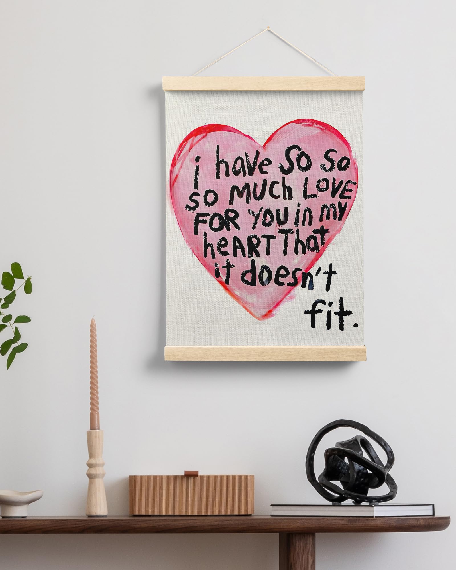 Trendy Preppy Poster Hanger Frame, Aesthetic Wall Art Decor