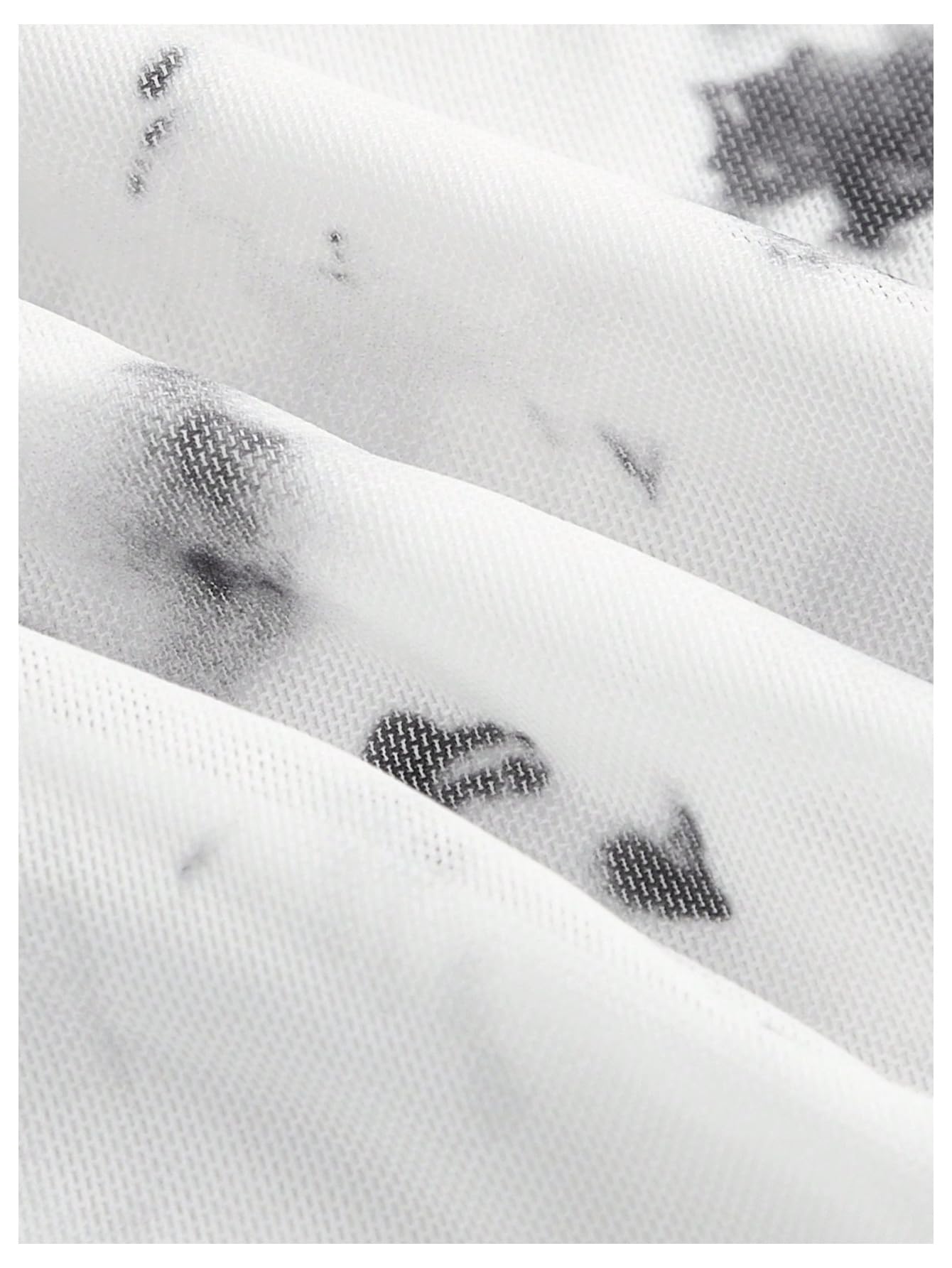 Verdusa Women's Floral Print Mesh Bell Sleeve Tie-Front Top with Lettuce Trim