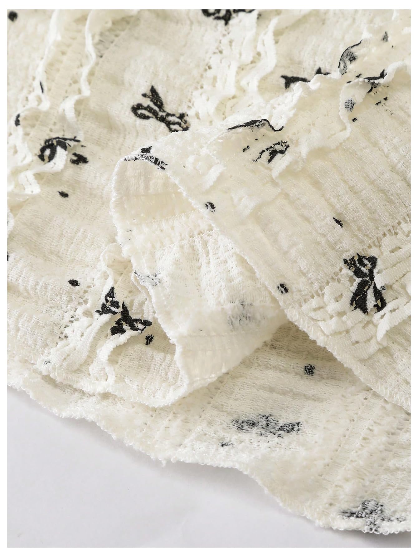 Women's Plus Size Bow Print Top Y2k Coquette Sleeveless Shirt Casual Tank Camisole Spaghetti Strap Flared Cami