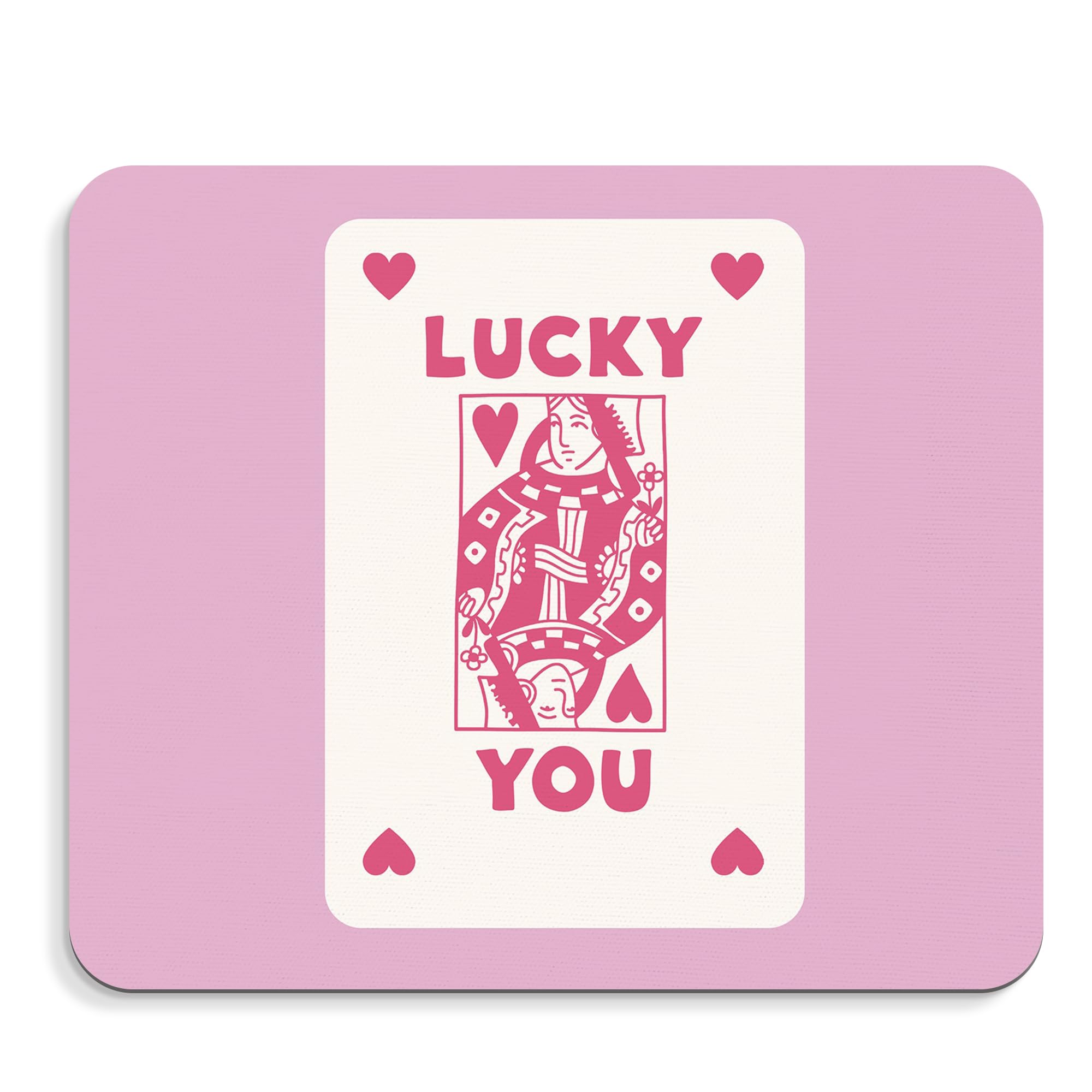 Coquette Mouse Pad, 9.5x8 Inches