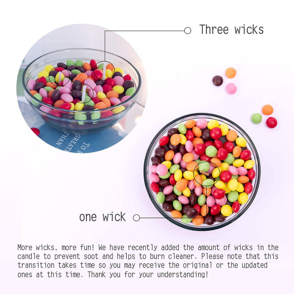 Cereal Bowl with Metal Spoon Scented Soy Candle