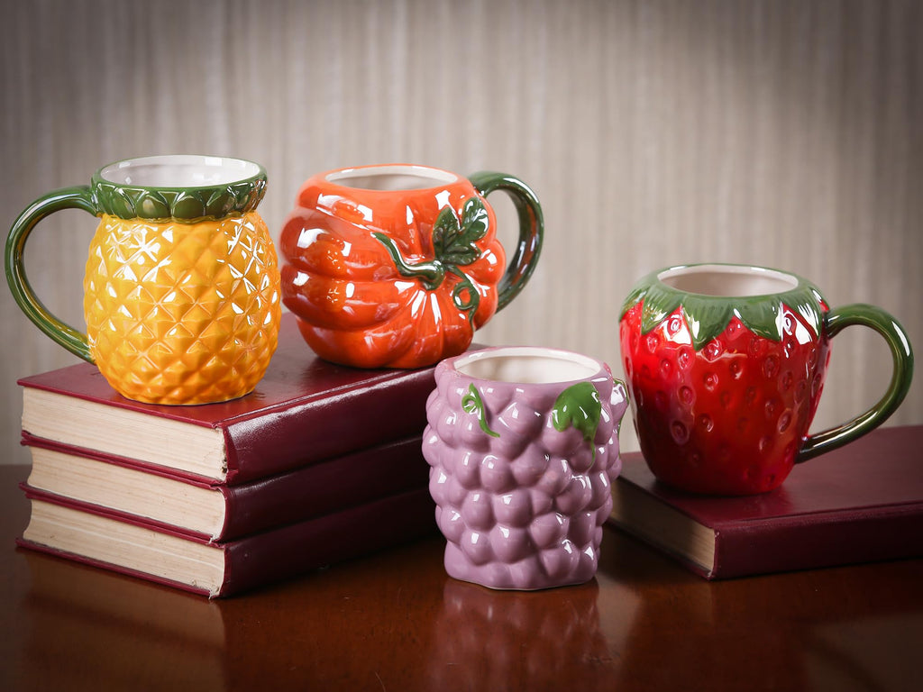 Ceramic Creative Porcelain Fruit Cup with Handle