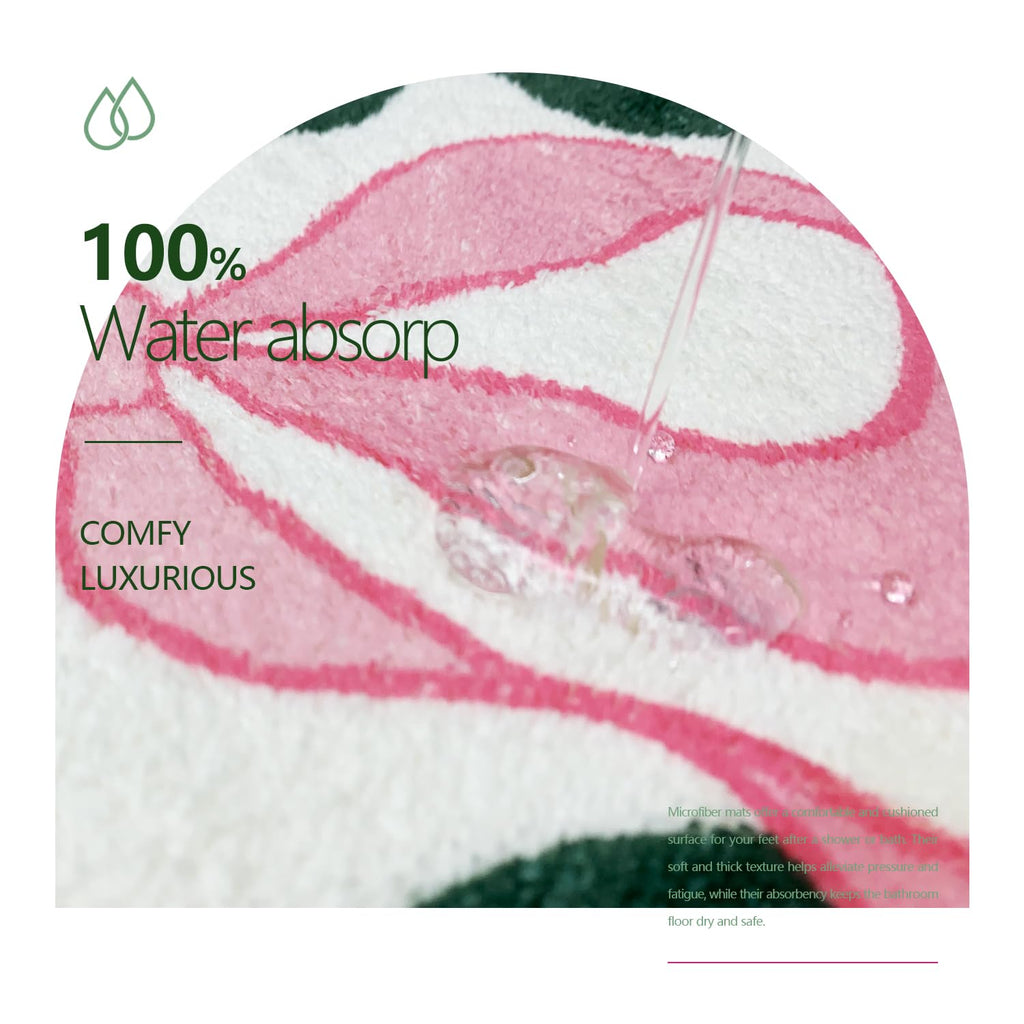 You Look Good Bath Mat Cute Bow Funny Bathroom Rug, Soft Absorbent Water Non Slip, Superior Washable Microfiber Cool Shower Preppy Decor Rug (21"x25")