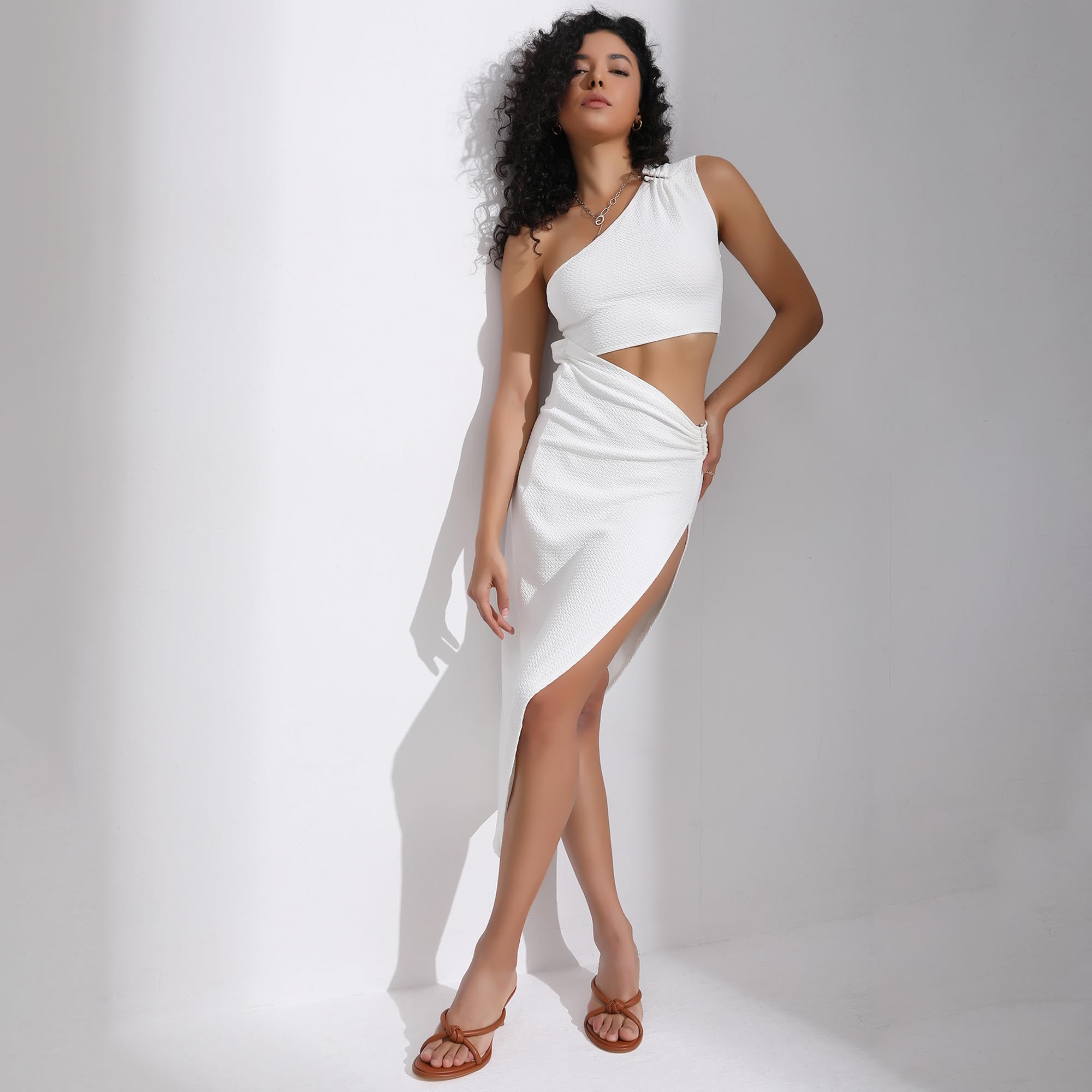 Womens Heeled Sandals Rounded Open Toe Kitten Heels Slip on Bow Mules Sandals