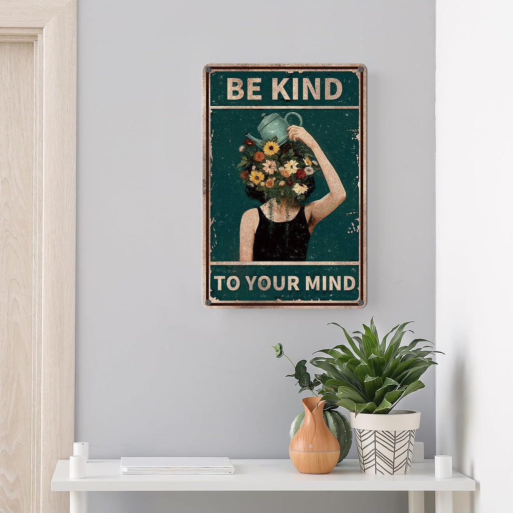 Room Decor Aesthetic A Few Daily Affirmations Motivational Wall Art, 8X12 Inches