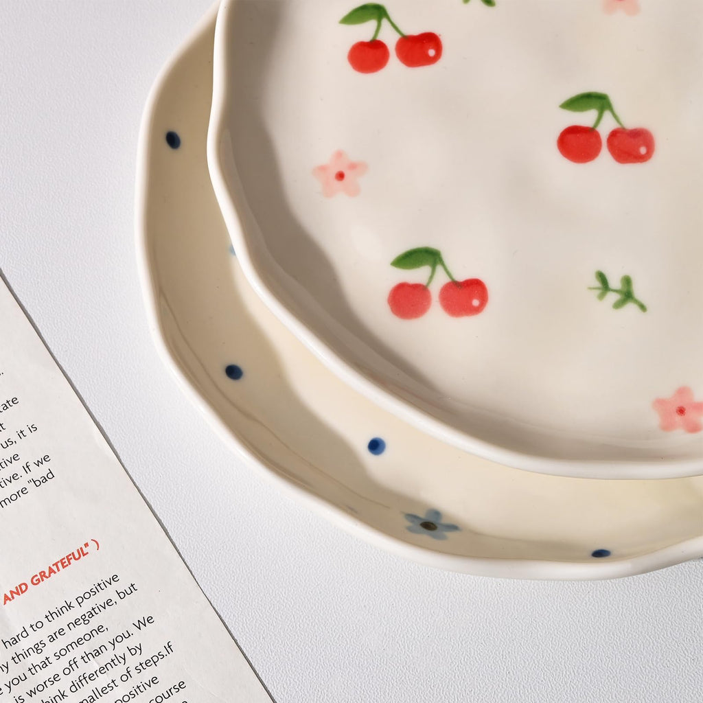 Ceramic Dessert Plates, Cute Creative Dinner Plates Design