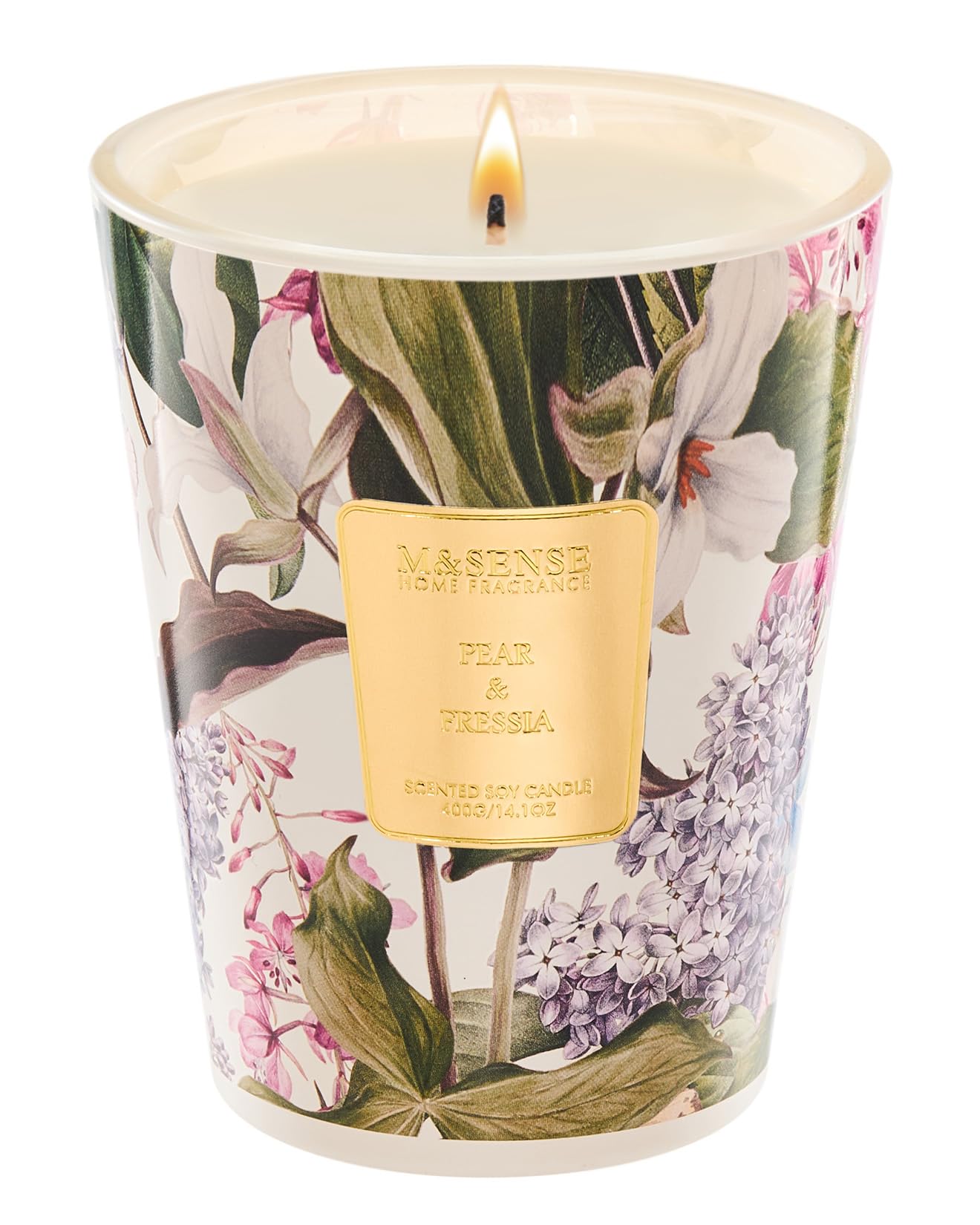 Large Soy Scented Candles, Non Toxic Natural Spring Candles 35oz 150 Hours Long Lasting Slow Burning