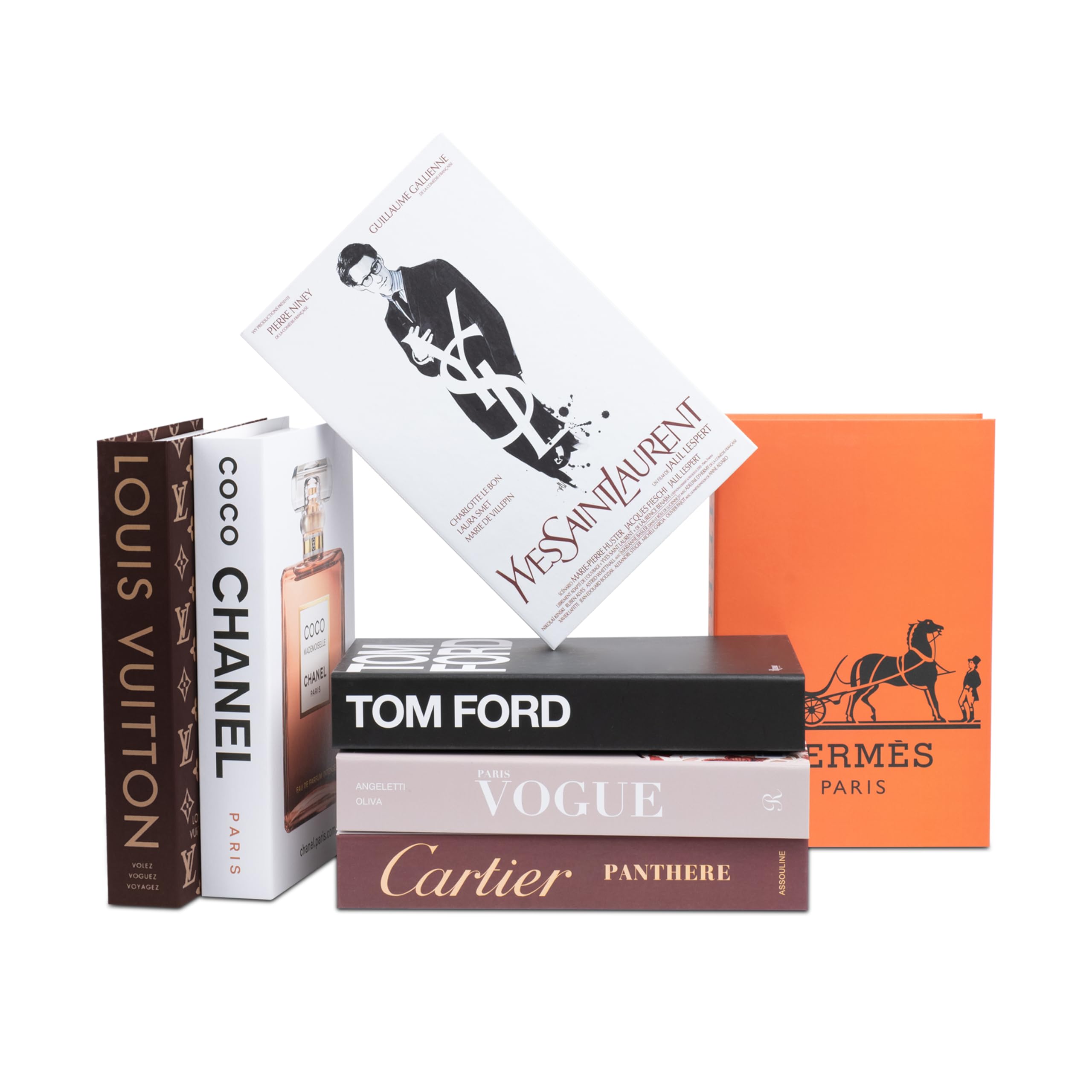 Decorative Faux Books â€?Aesthetic Home Decor Set for Living Room, Bookshelf, and Preppy Spaces