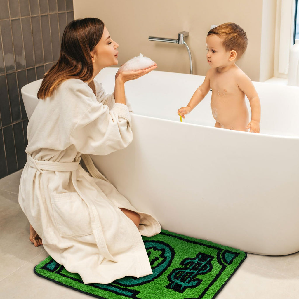 Flower Shower Mat Summer Bathroom Rug Flower Shape Shower Mat Door Cute Bath Summer Bathroom Decoratio Non Slip Washable Bath Rug