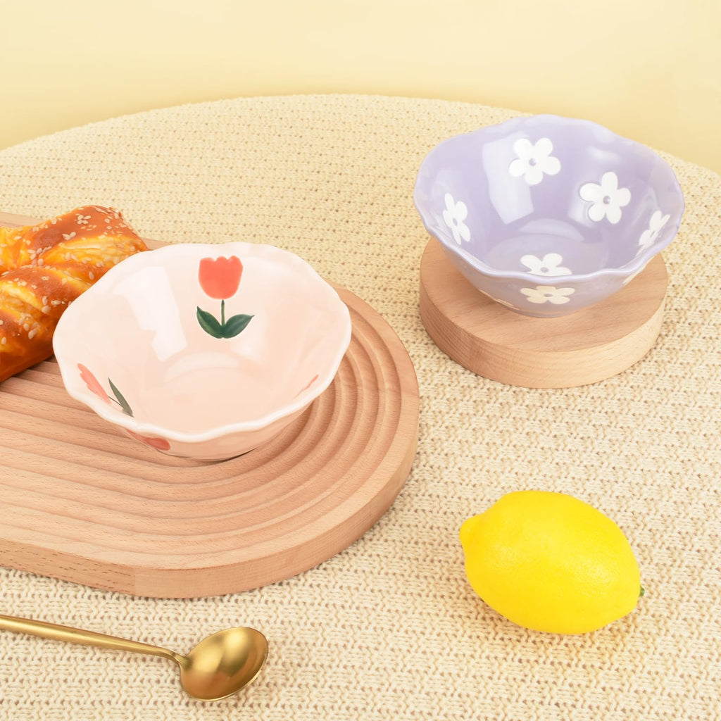 Ceramic Floral Cute Bowl