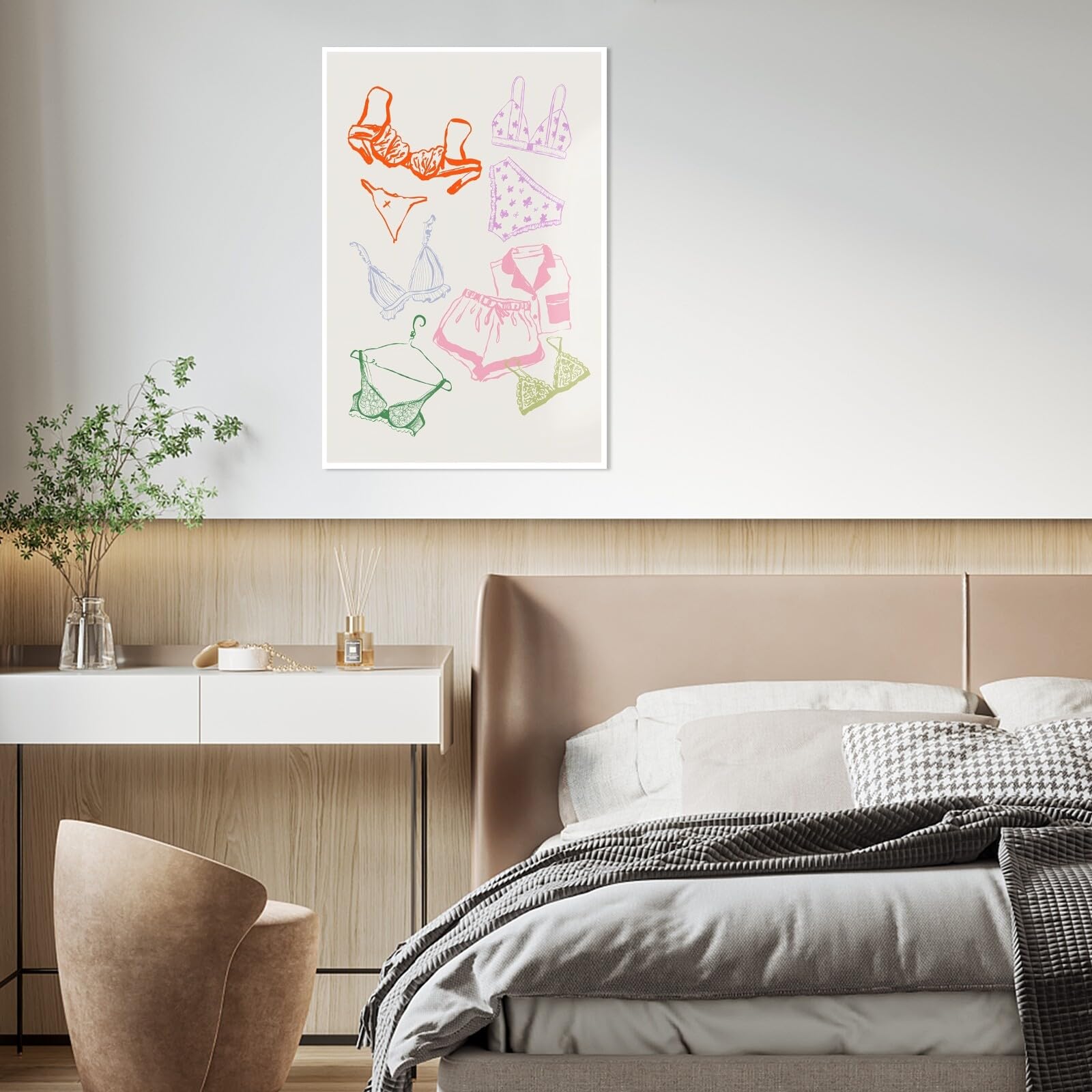 Ocean Inspired Aesthetic Print Coquette Wall Art Fun and Cute Decor