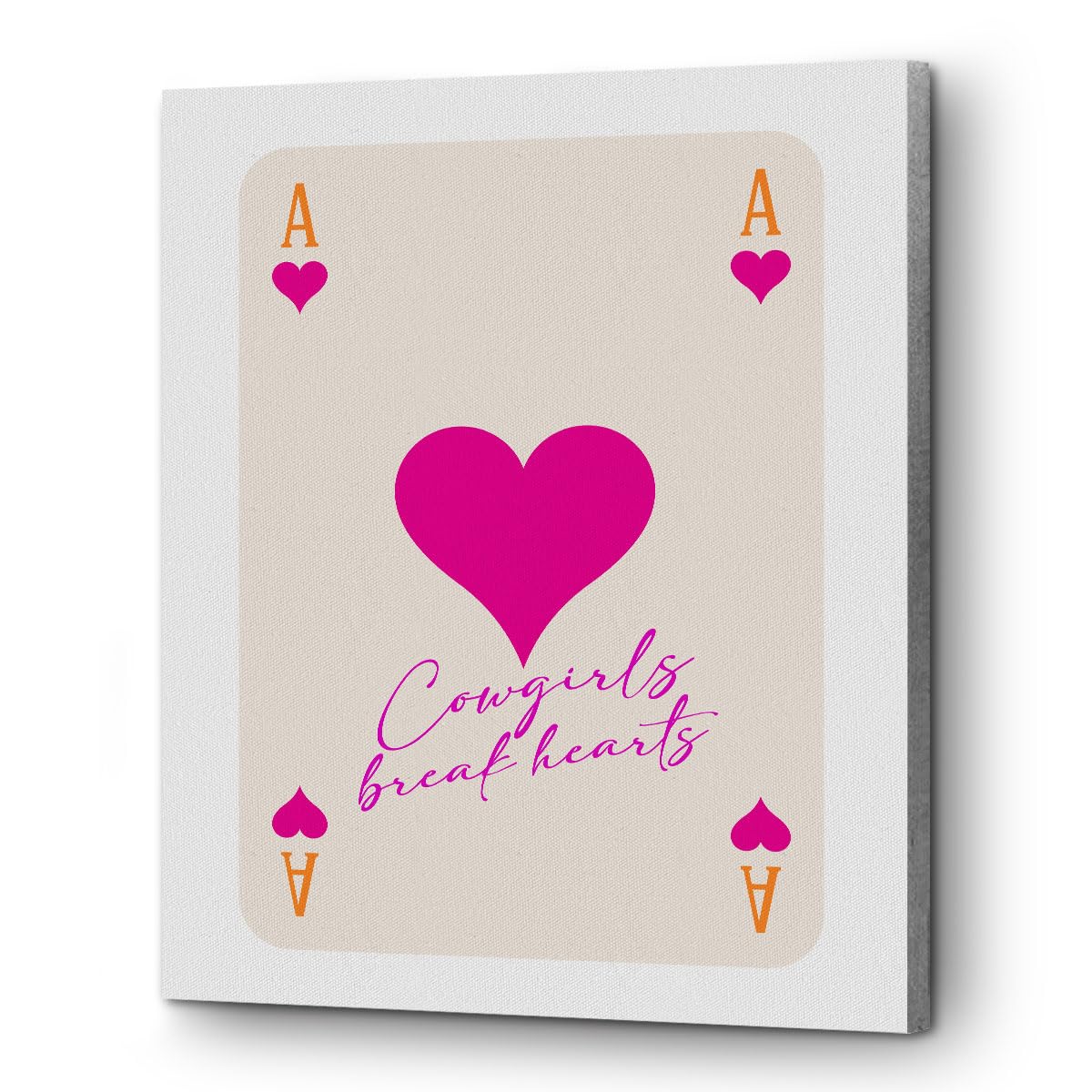 Preppy Canvas Wall Art Aesthetic Poster Girls Room Decor Quirky Girly Paintings Wall Decor