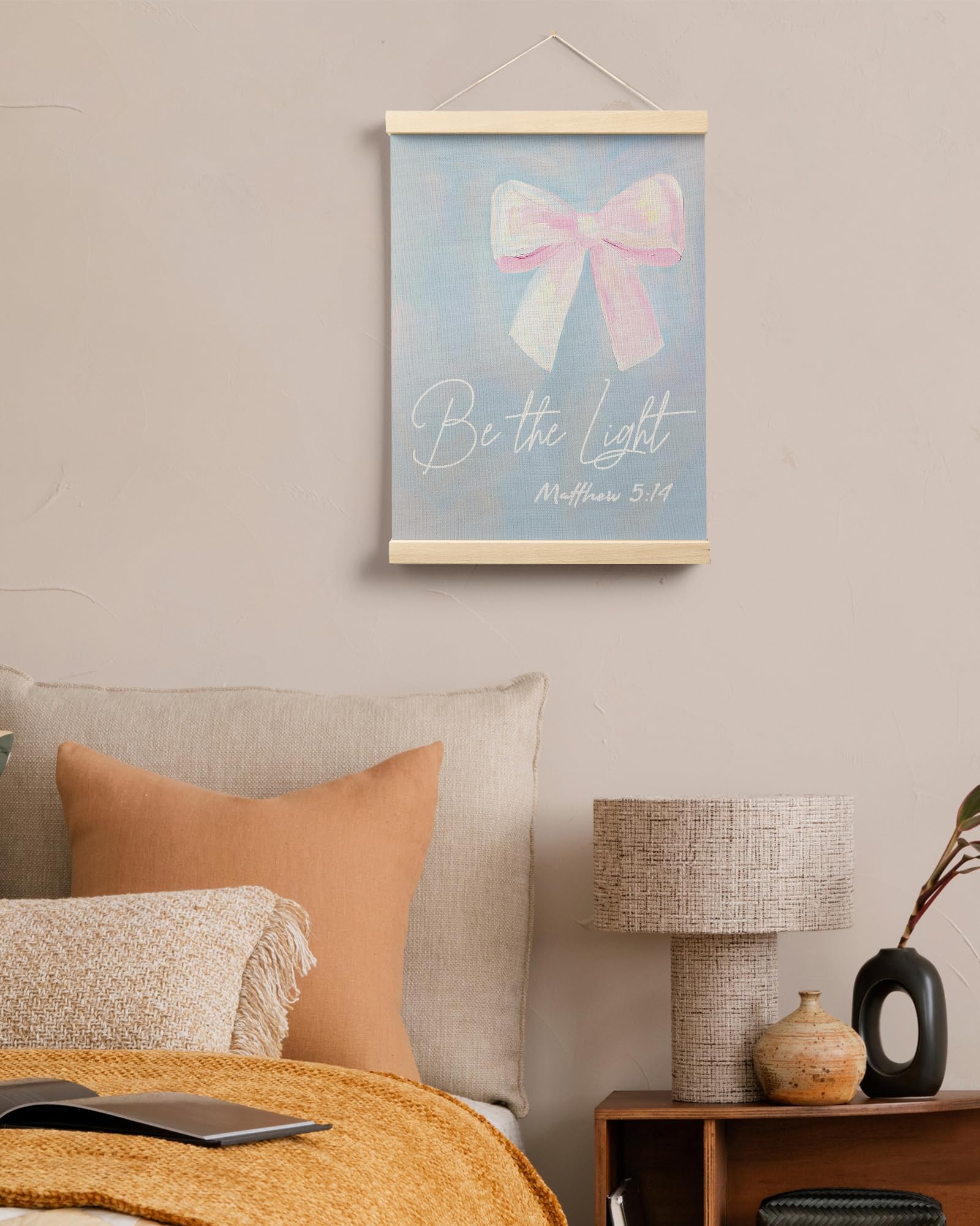 Trendy Preppy Poster Hanger Frame, Aesthetic Wall Art Decor
