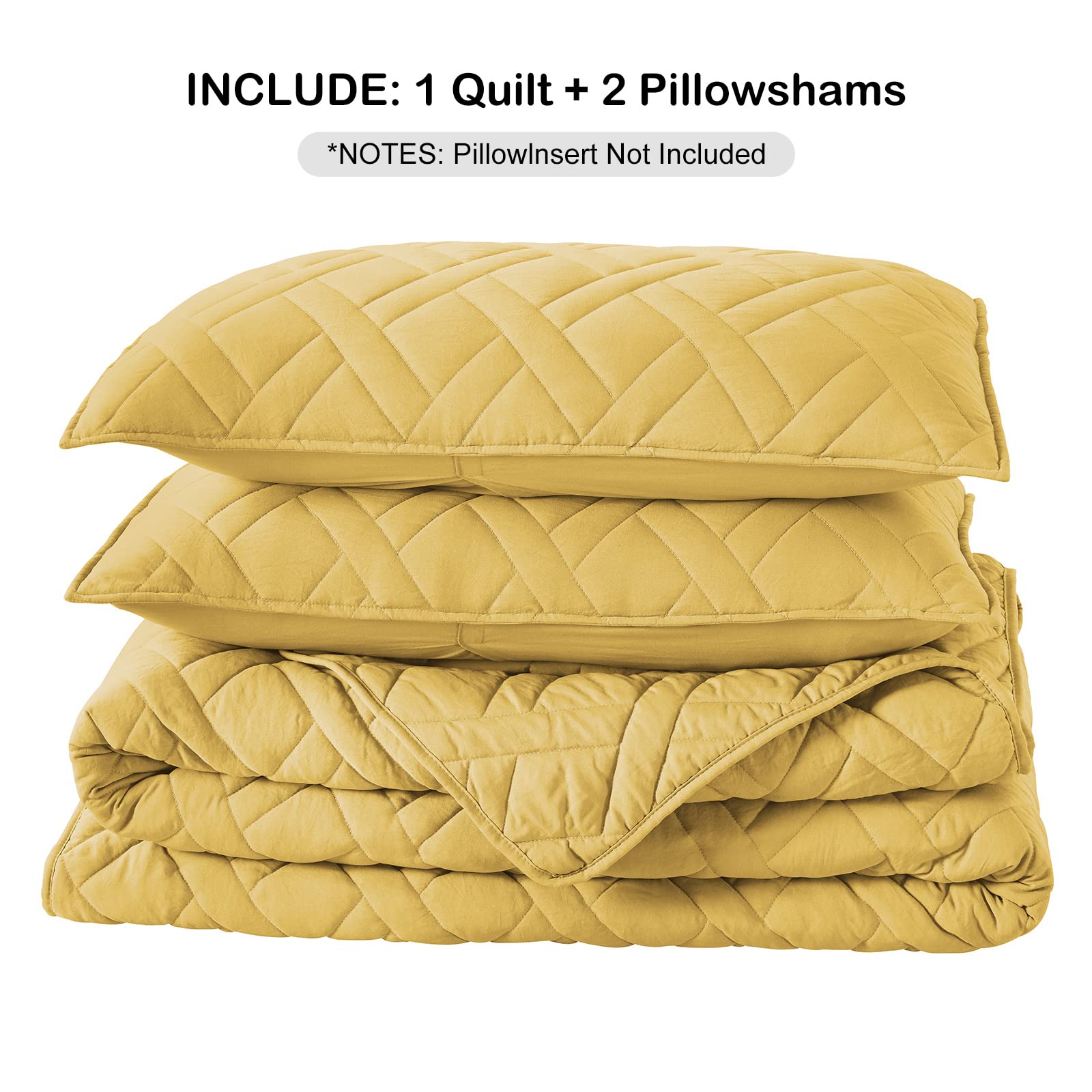 Quilt Size Lightweight Quilt for Summer Ultra-Soft Microfiber Modern Style Quilted Clouds Pattern Bedspread Quit Set 3 Pieces(1 Quilt and 2 Pillow Shams)