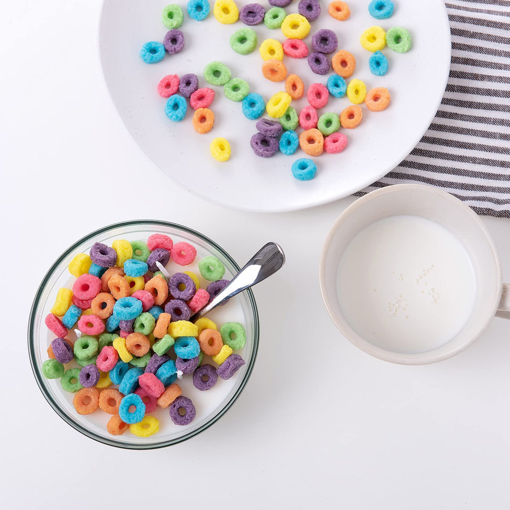 Cereal Bowl with Metal Spoon Scented Soy Candle