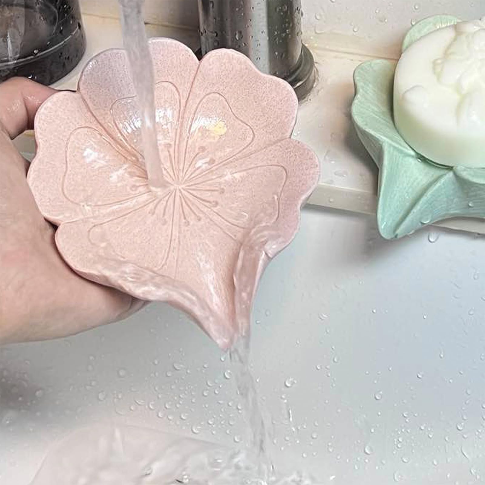 Soap Dish Soap Holder Self-Draining Soap Dish