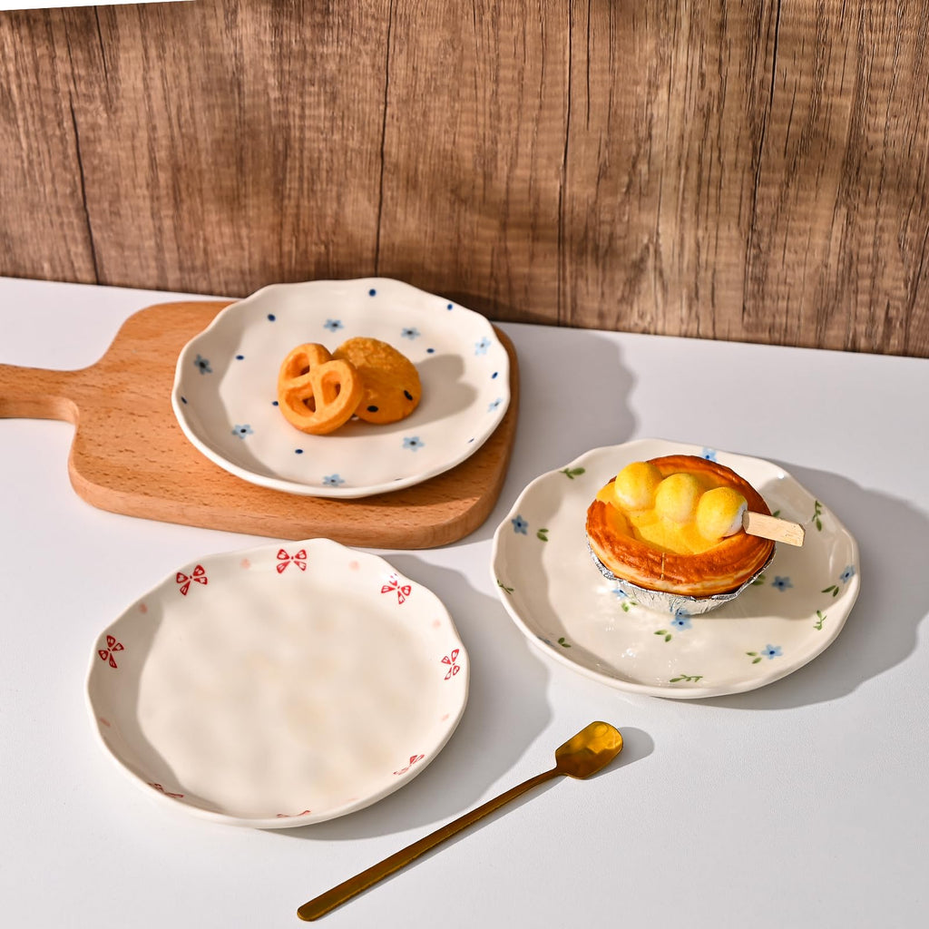 Ceramic Dessert Plates, Cute Creative Dinner Plates Design