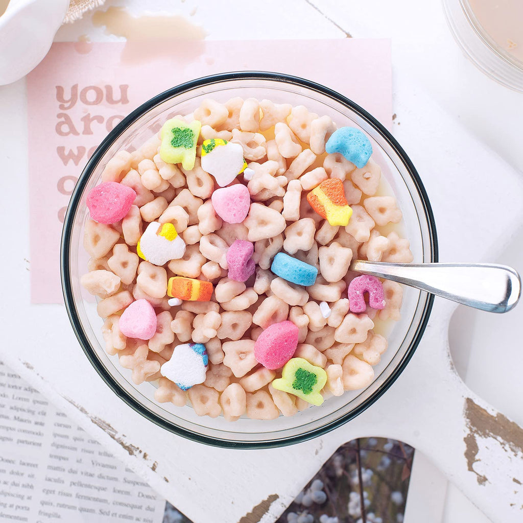 Cereal Bowl with Metal Spoon Scented Soy Candle