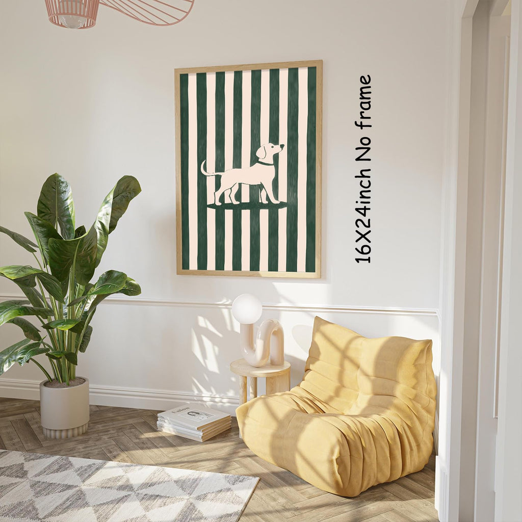 Wall Aesthetic Art - Animal Pictures Wall Decor Trendy Animal Art 16x24in Unframed