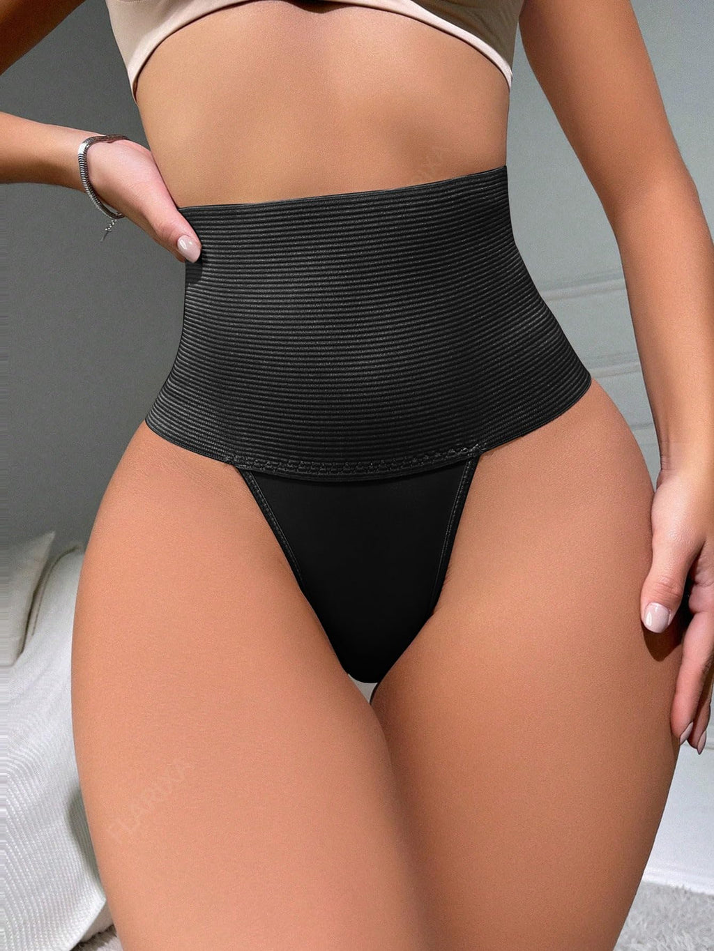 Tummy Control Thong Shapewear for Women High Waisted Shaping Underwear Body seamless Shaper Panties Girdle