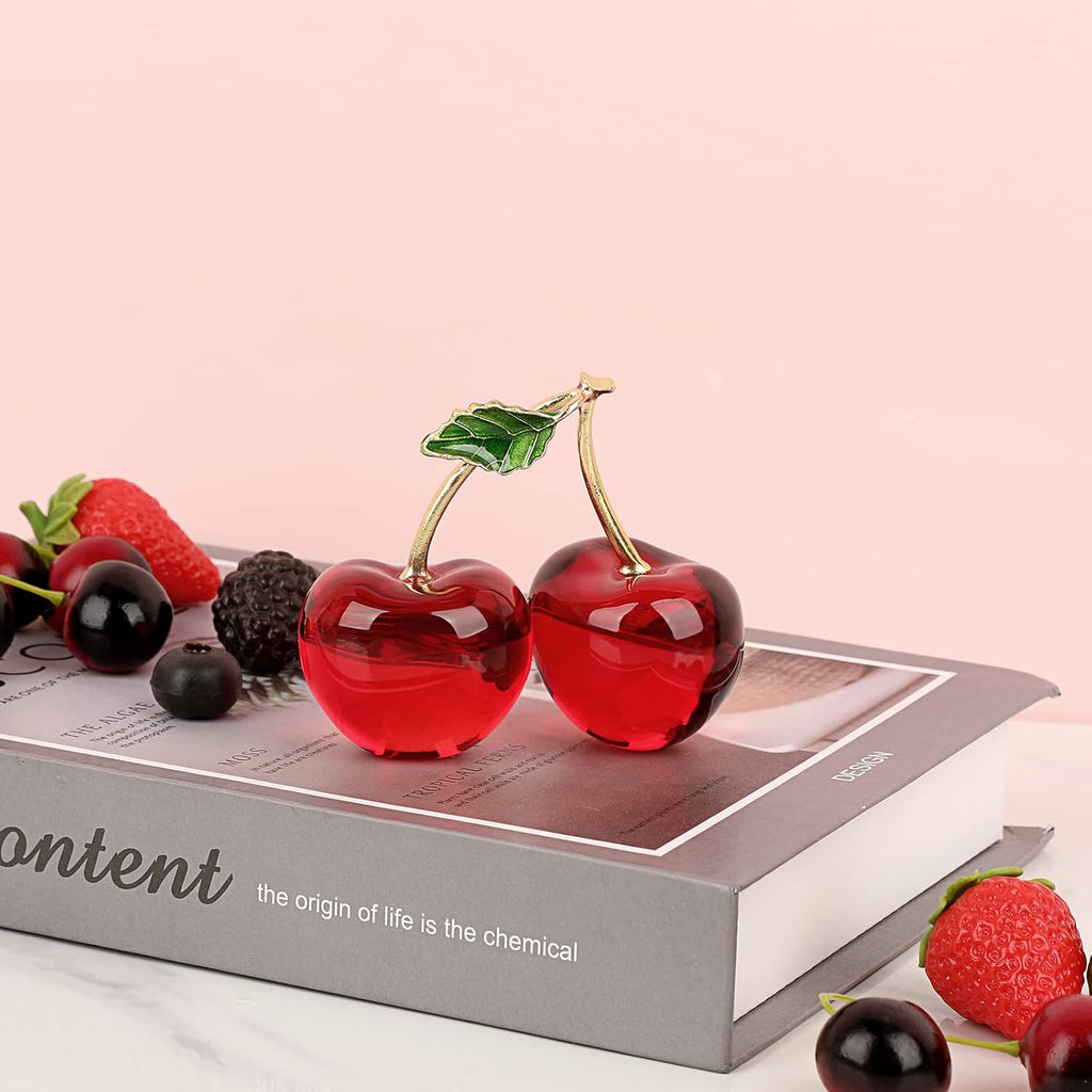 Crystal Apple Figurine