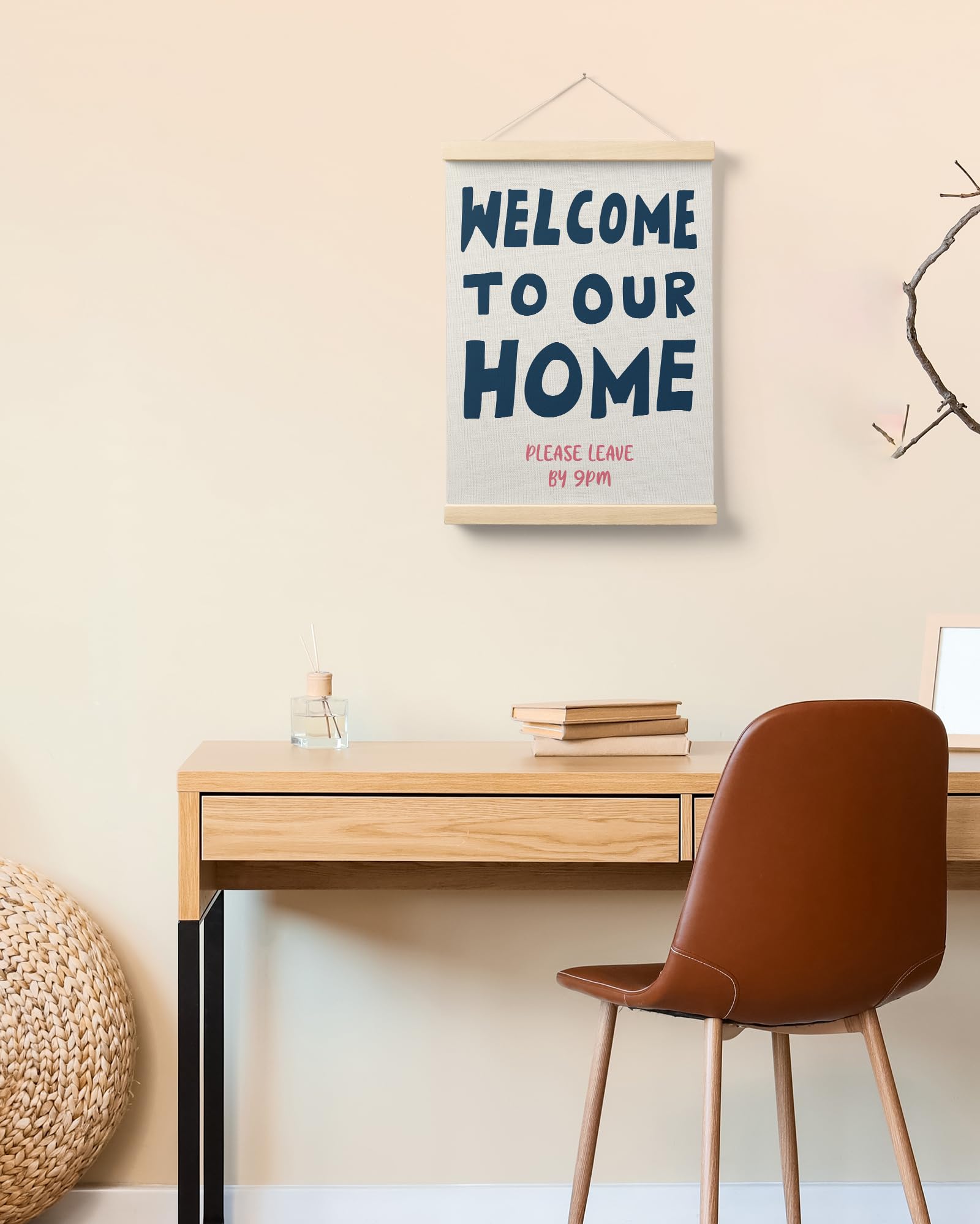 Trendy Preppy Poster Hanger Frame, Aesthetic Wall Art Decor