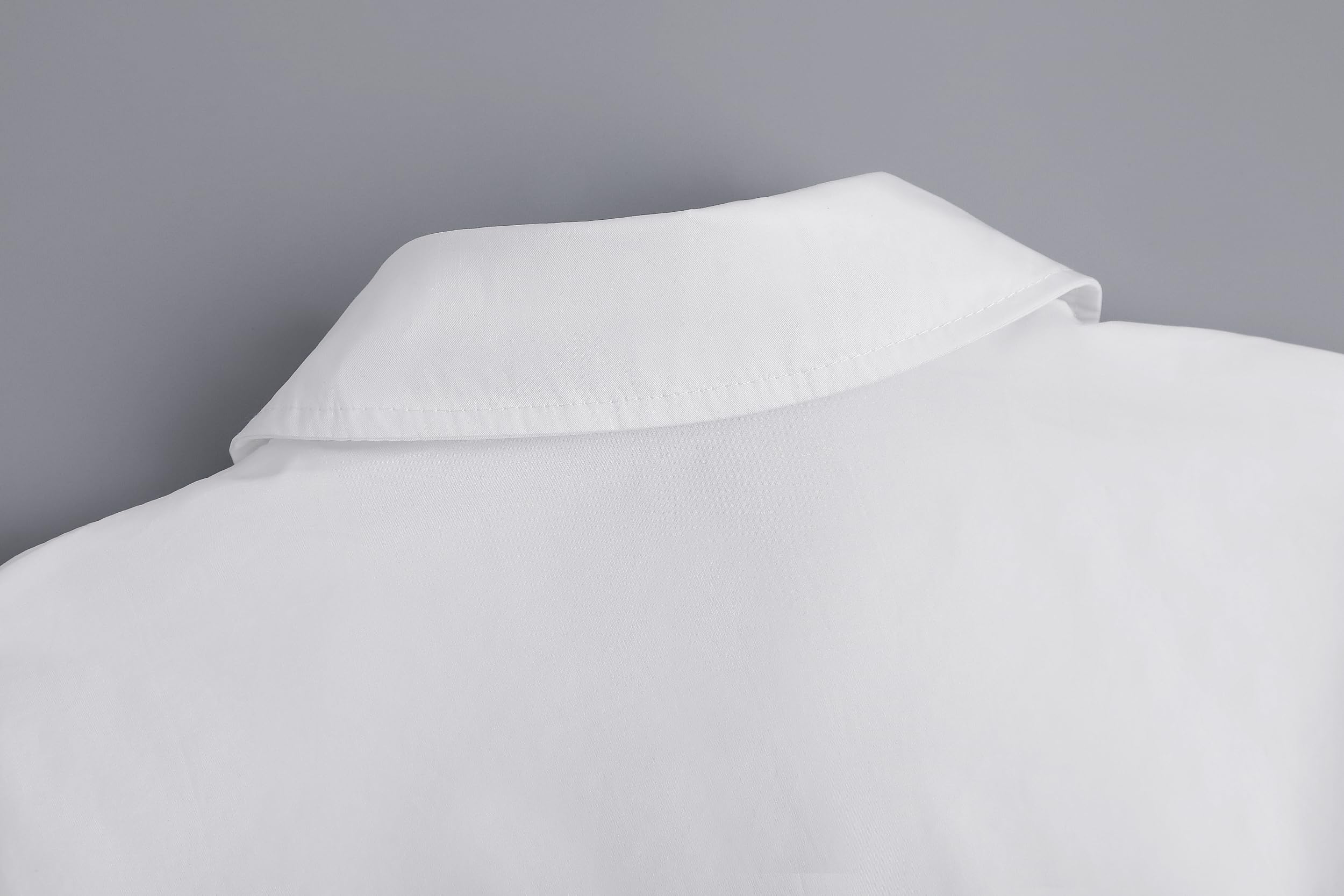 Fake Collar Long Sleeves Detachable Blouse False Collar Half Shirt Blouse Collar