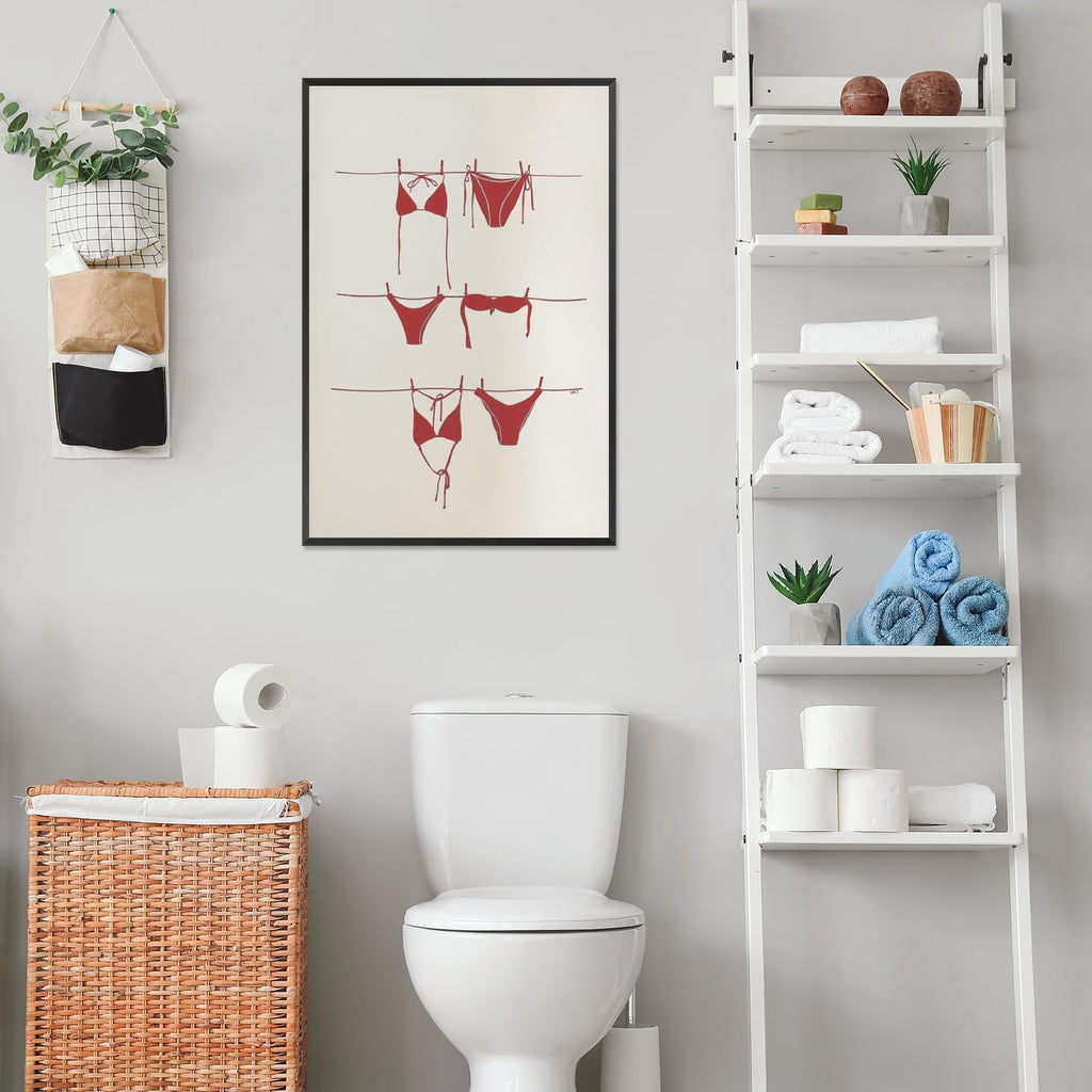 Ocean Inspired Aesthetic Print Coquette Wall Art Fun and Cute Decor