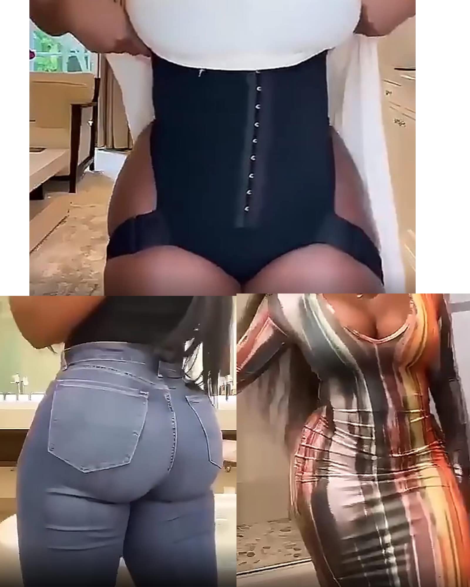 Ladies Butt Lifting Shapewear Tummy Control Butt Lifter Panties Tummy Trainer Butt Lift Body Shaper Waist Trainer Underwear