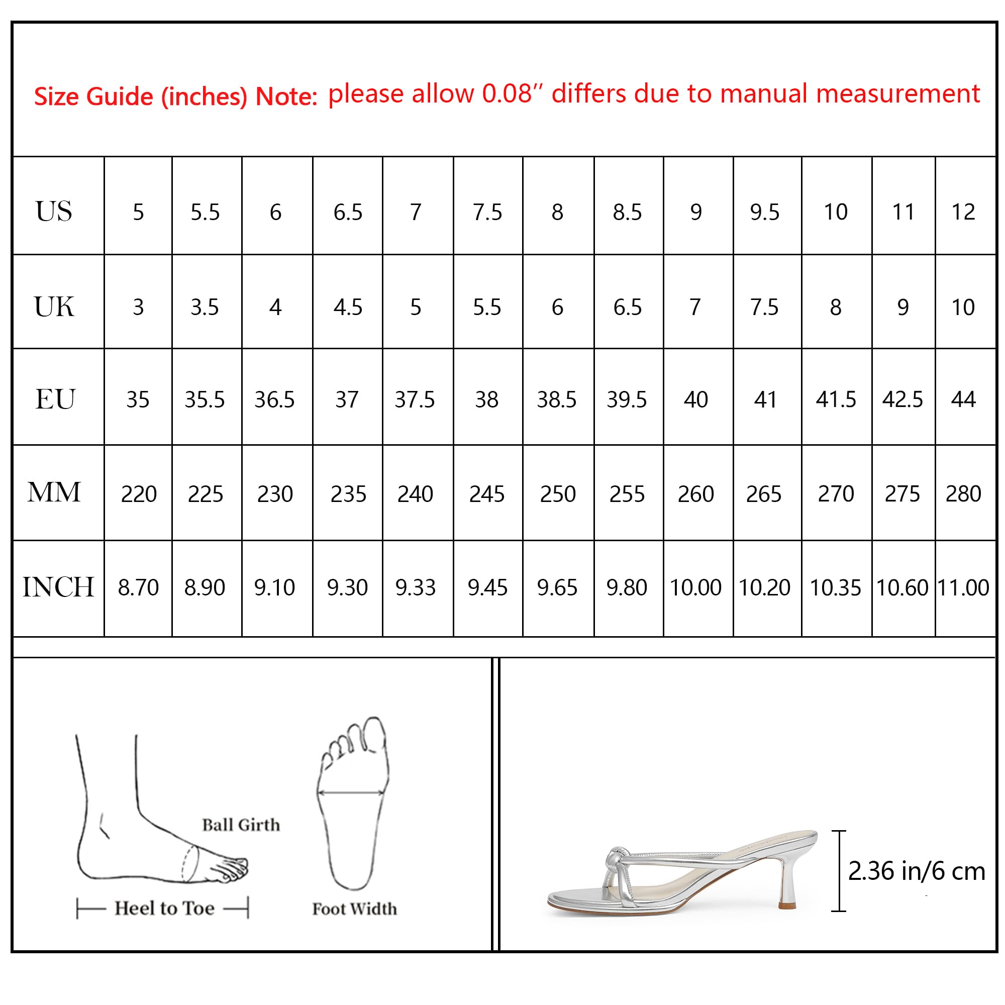 Womens Heeled Sandals Rounded Open Toe Kitten Heels Slip on Bow Mules Sandals