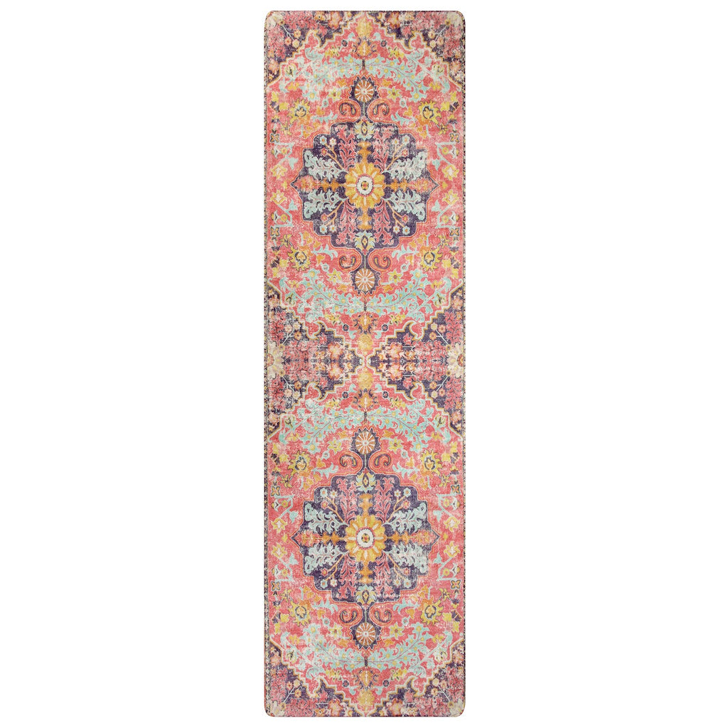 Floral Bohemian Medallion Area Rugs