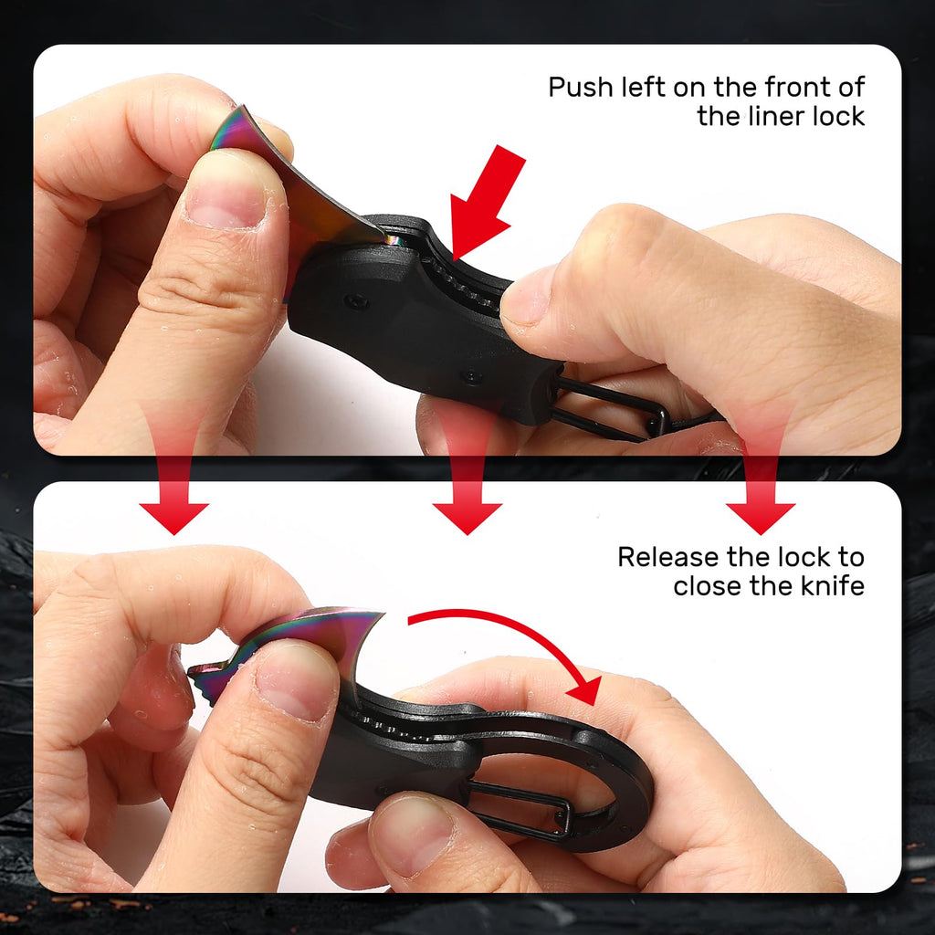 Folding Pocket Utility Knife,1.34''Blade Small EDC Knife,Pink Pocket Knife