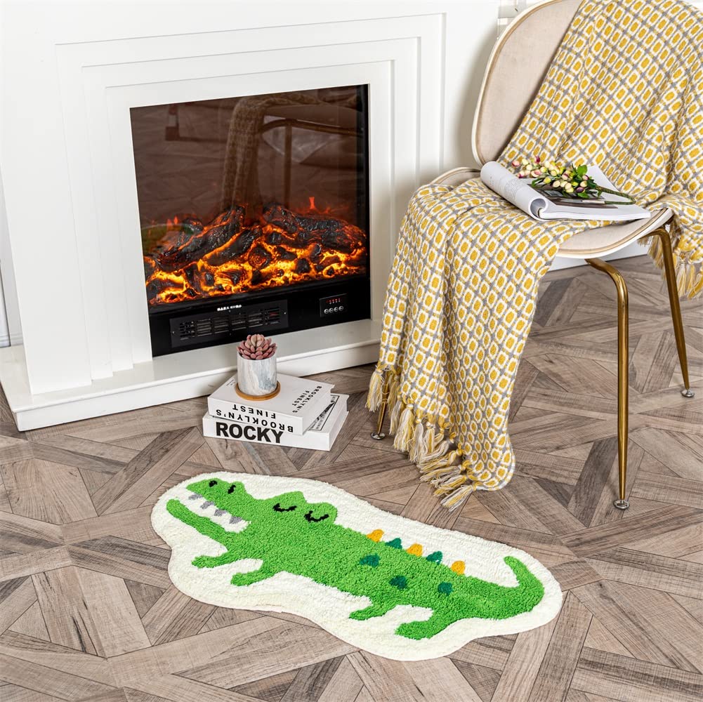 Shaped Rug Fruits Animals Bath Mat Area Rug Non-Slip Bathroom Door Mat for Bedroom Bathroom Kitchen Cartoon Area Rug for Bathroom Soft Bathmat Home Decor