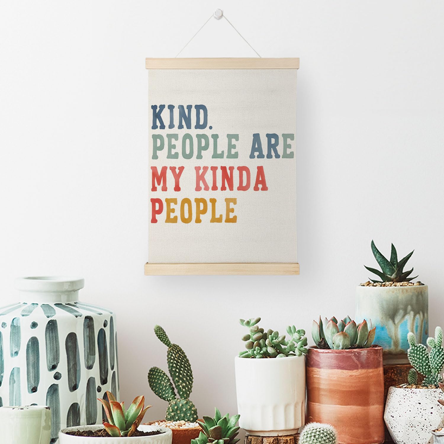 Coquette Teacher Wall Decor - Preppy Teacher Wall Art with Wooden Poster Hanger, for Office & Classroom, 12x16 Inch