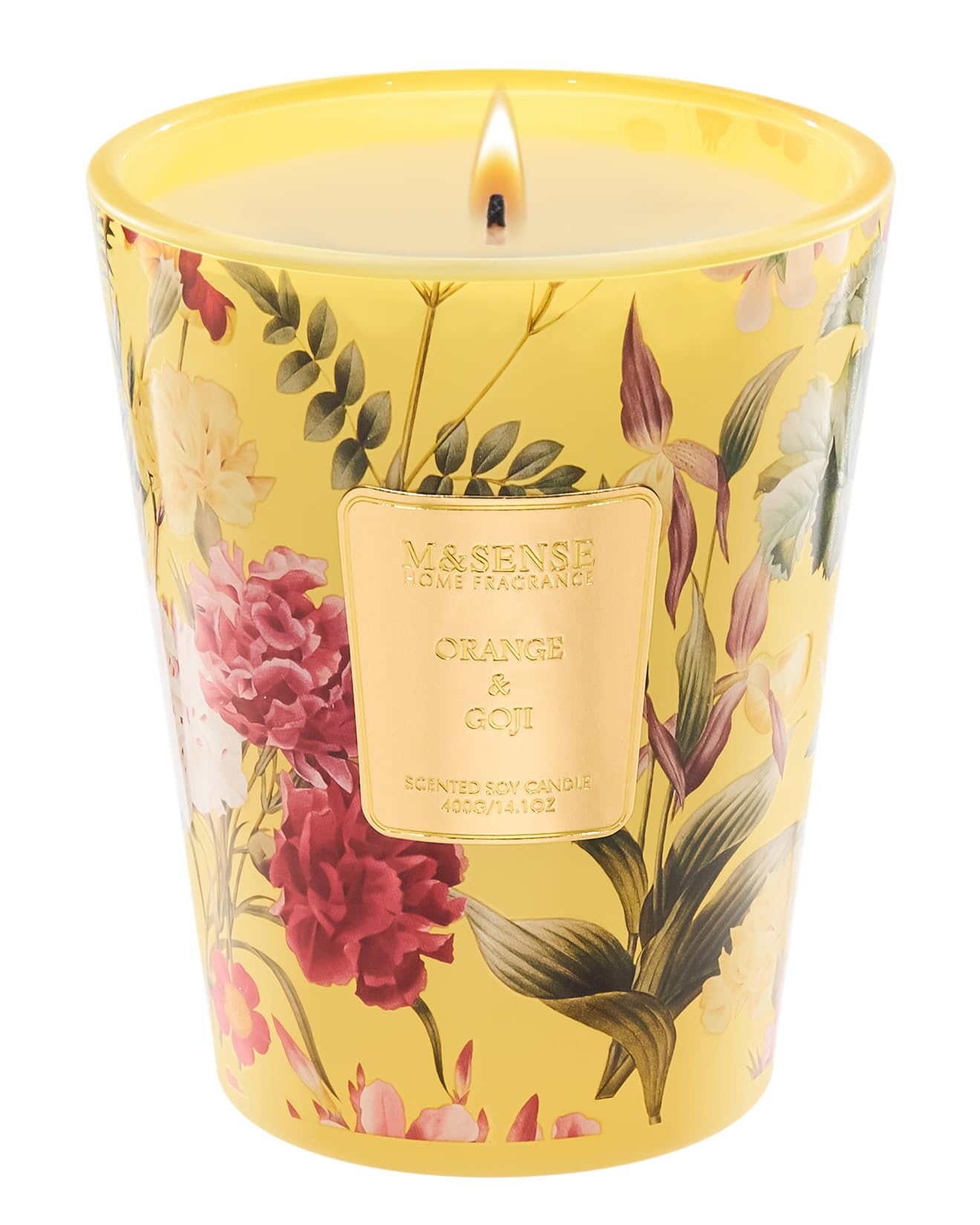 Large Soy Scented Candles, Non Toxic Natural Spring Candles 35oz 150 Hours Long Lasting Slow Burning