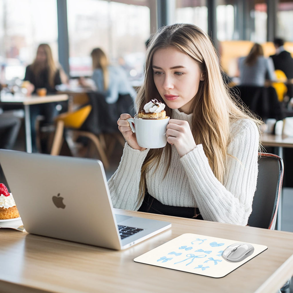 Coquette Mouse Pad, 9.5x8 Inches