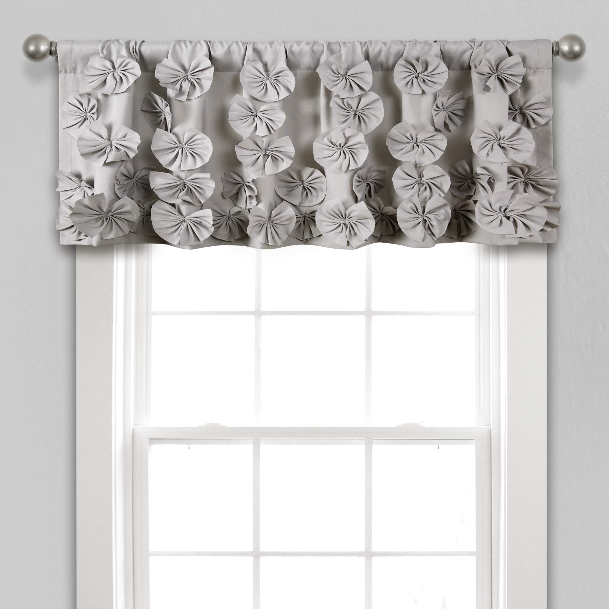 Charming Handmade Bow Details - Elegant Light Filtering Curtains