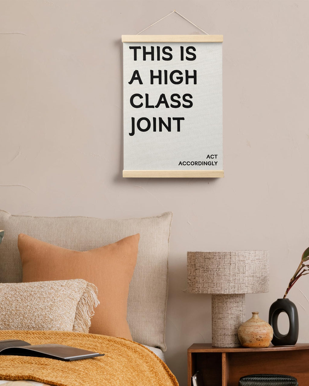 Trendy Preppy Poster Hanger Frame, Aesthetic Wall Art Decor