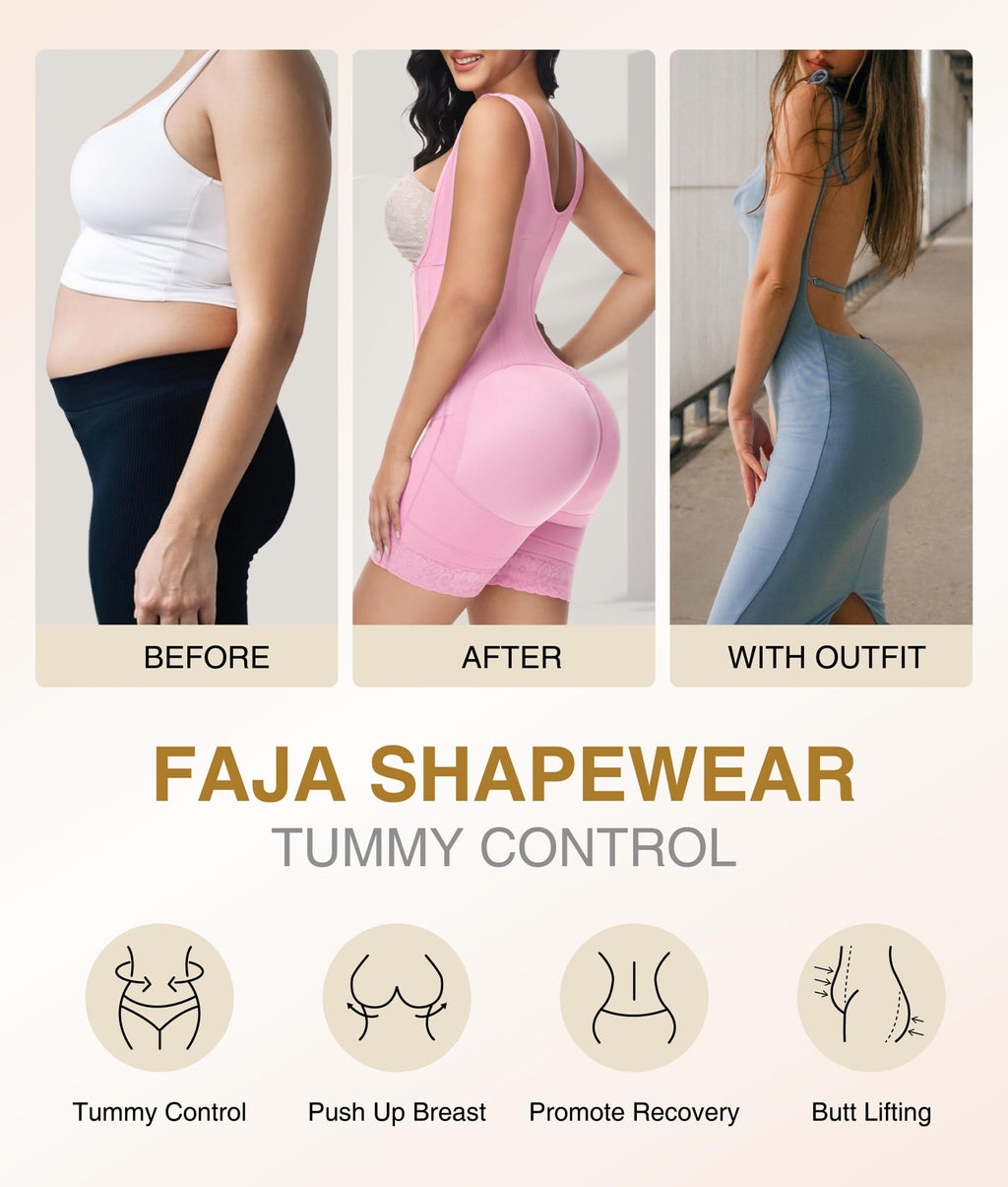 Shapewear Tummy Control Body Shaper Girdles Post Surgery Compression Garment