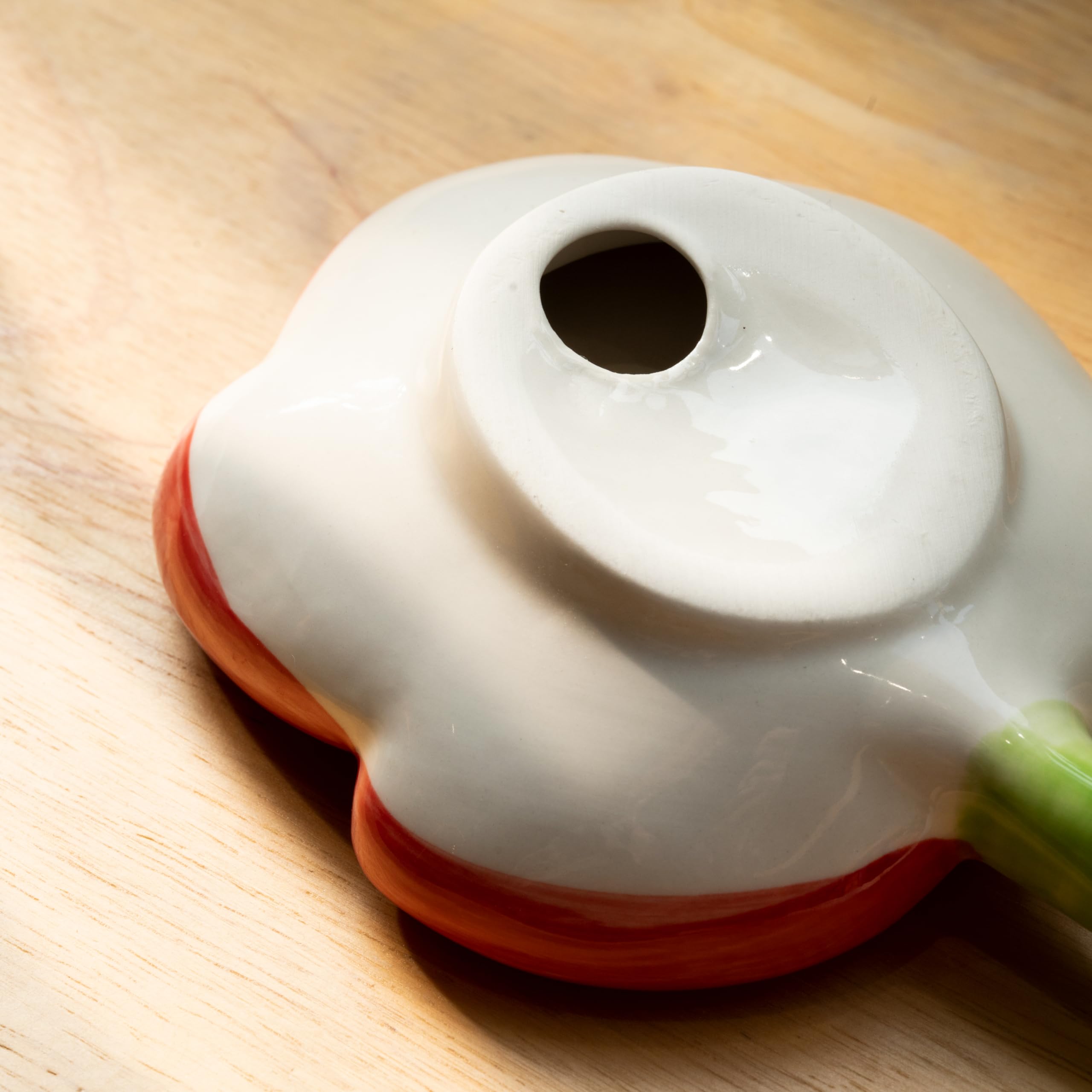 Ceramic Flower Soap Dish Holder for Bathroom