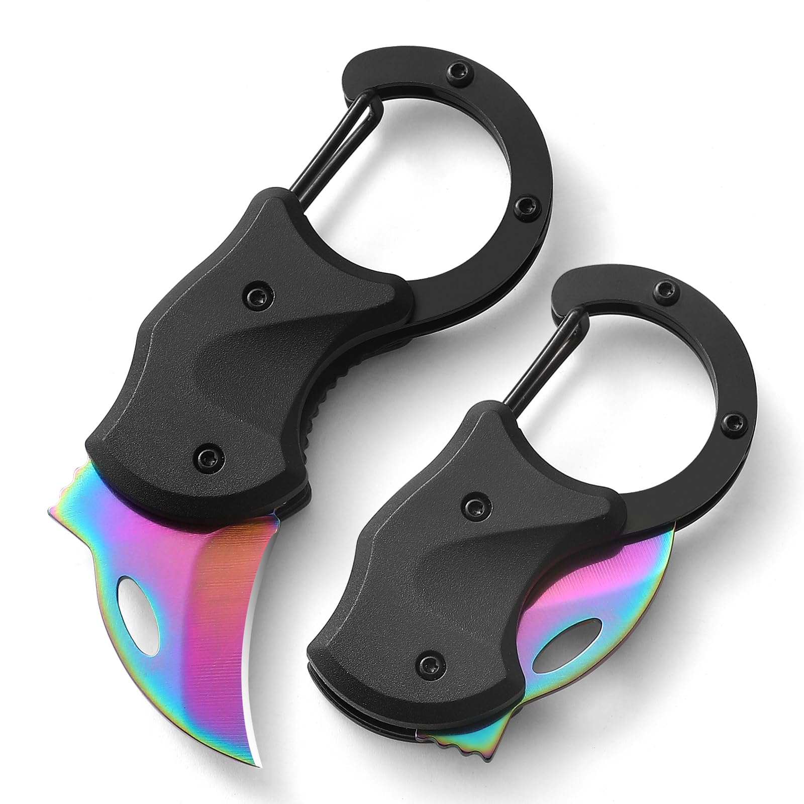 Folding Pocket Utility Knife,1.34''Blade Small EDC Knife,Pink Pocket Knife