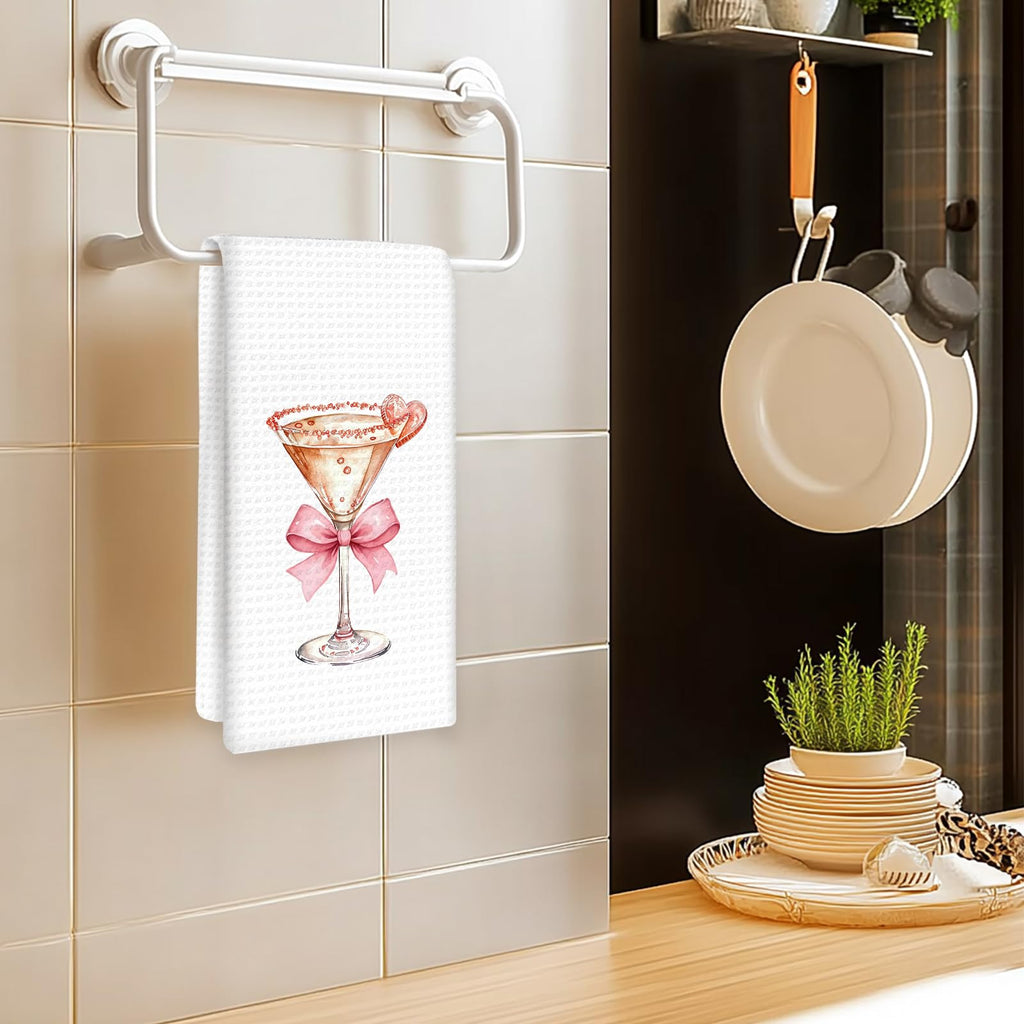 Coquette Cocktail Dish Tea Towels