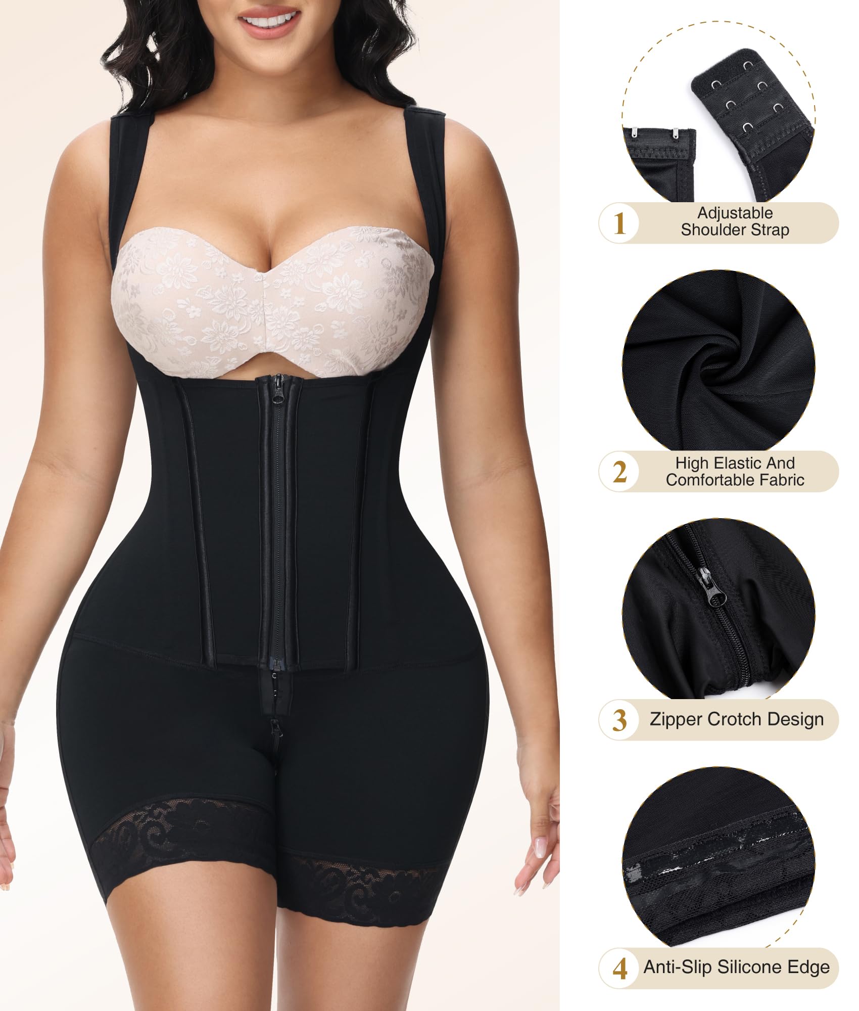 Shapewear Tummy Control Body Shaper Girdles Post Surgery Compression Garment