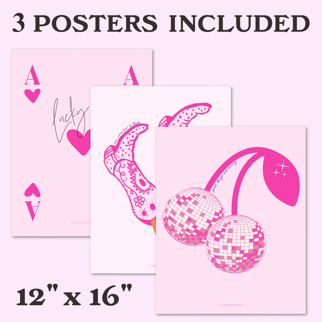 Positive Affirmation 3 Posters - Preppy Coastal Cowgirl Poster