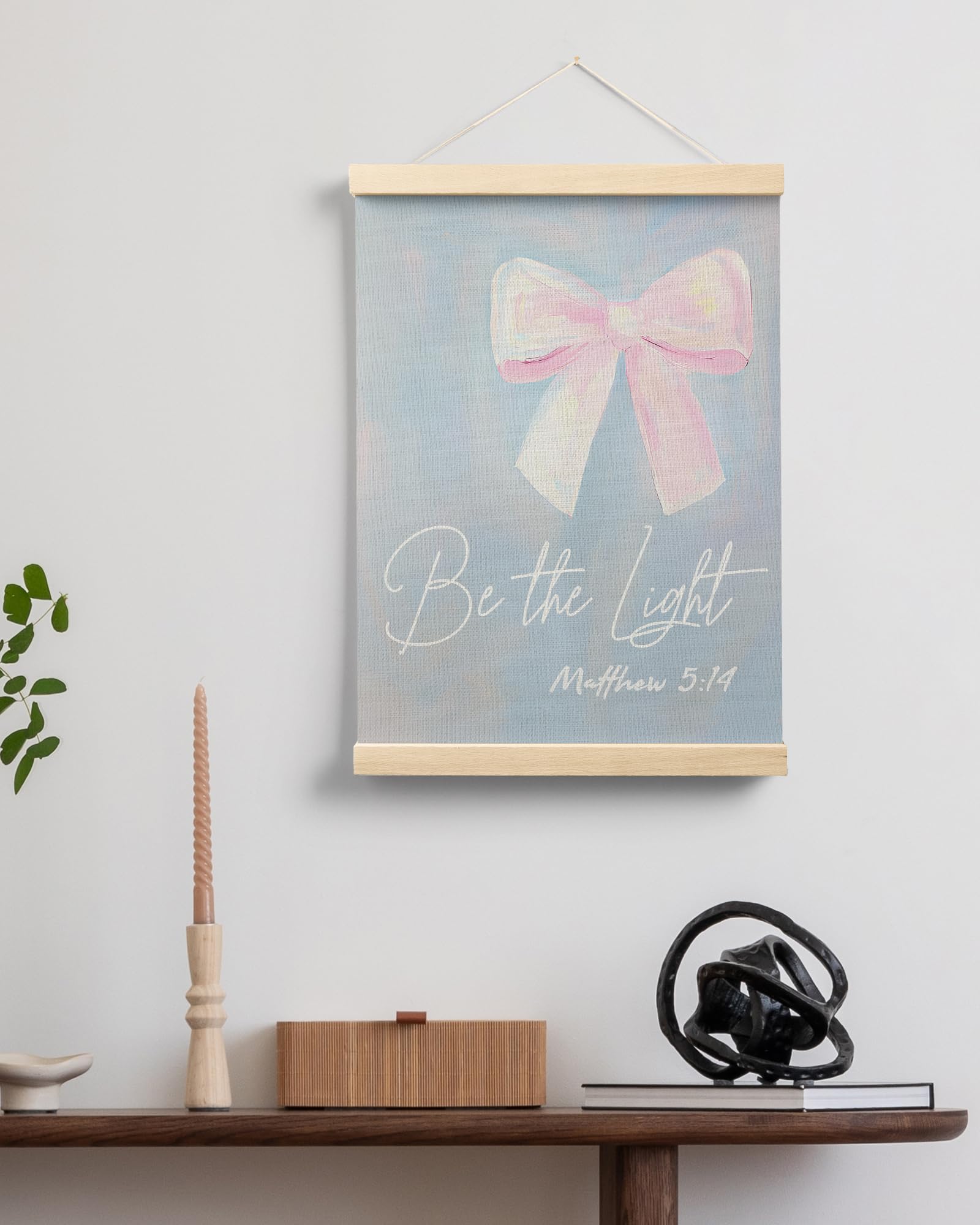 Trendy Preppy Poster Hanger Frame, Aesthetic Wall Art Decor